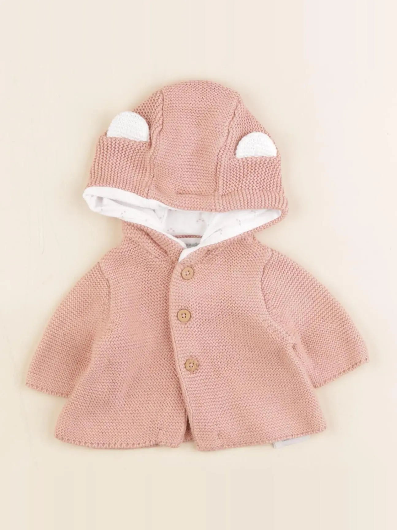 Vertbaudet - veste rose - Prématuré