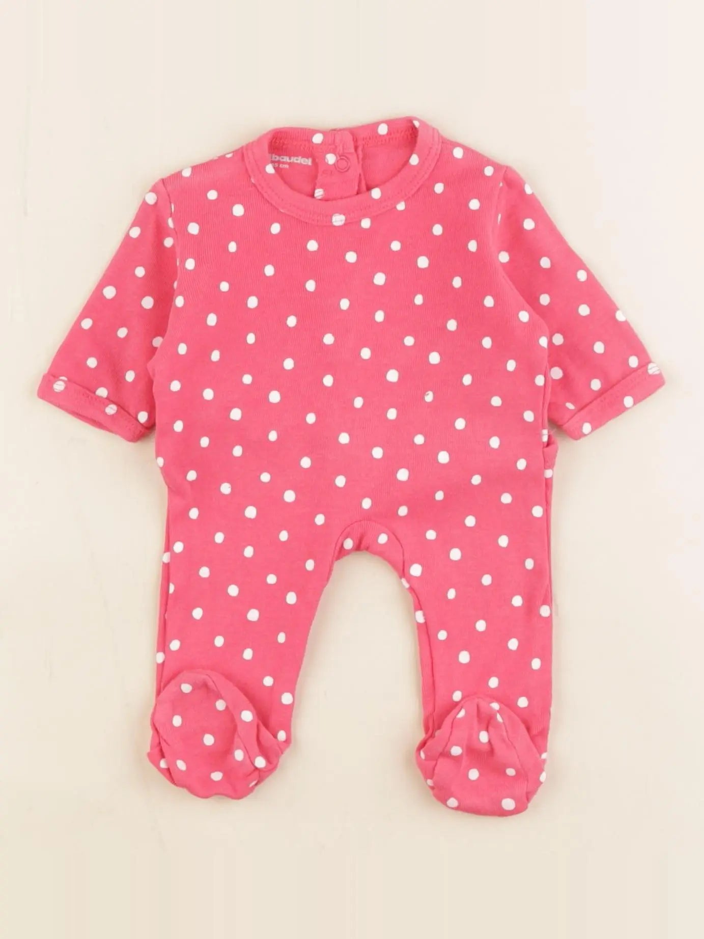 Vertbaudet - pyjama coton rose - Prématuré