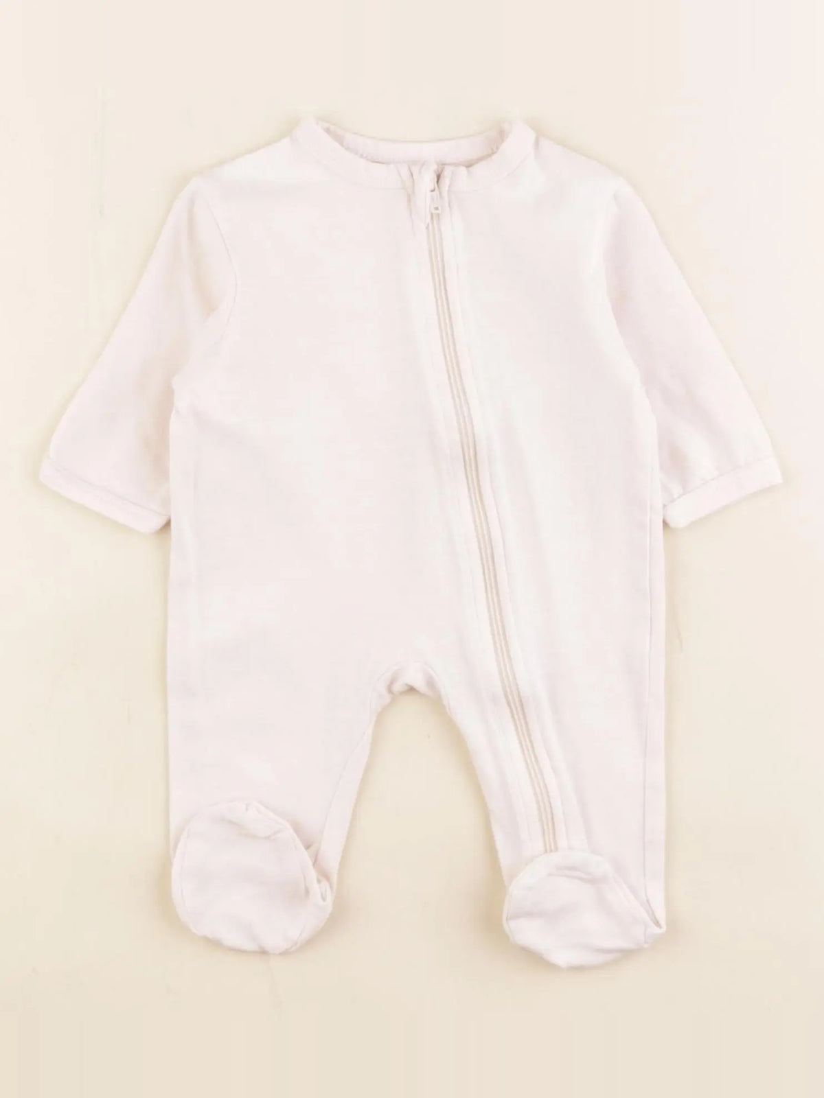 Vertbaudet - pyjama coton rose - 1 mois