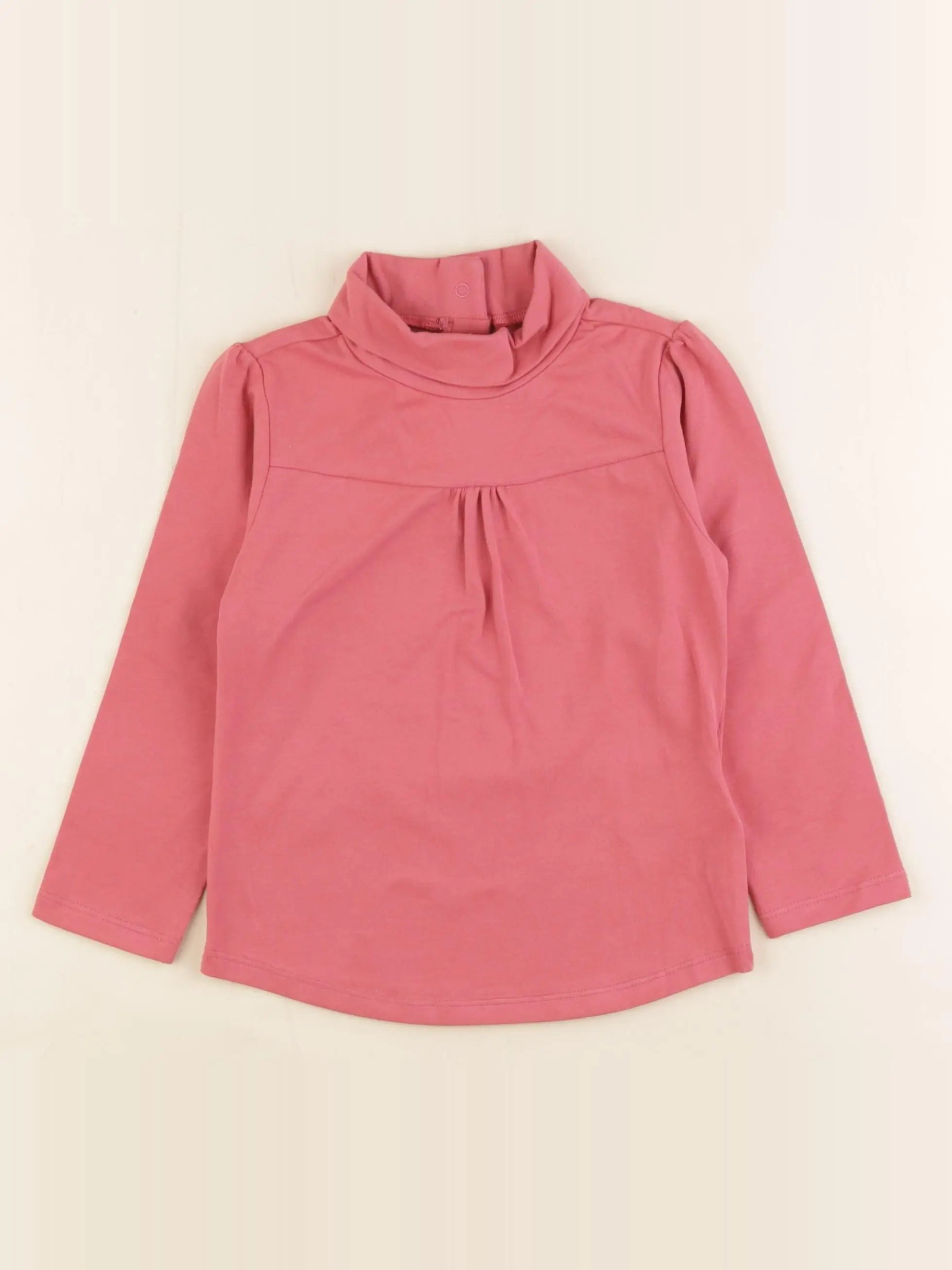 Vertbaudet - sous-pull rose - 36 mois