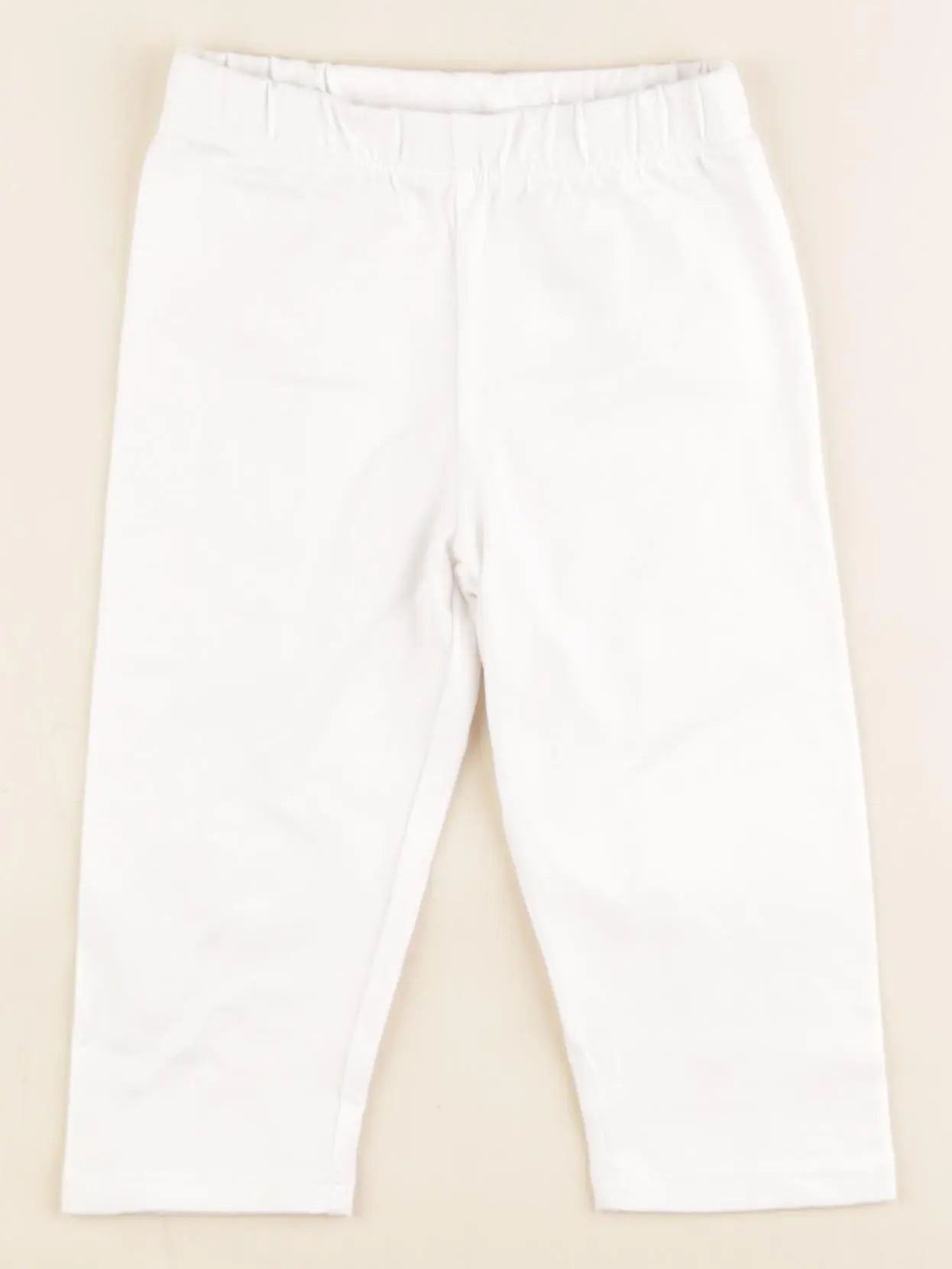 Vertbaudet - legging blanc - 4 ans