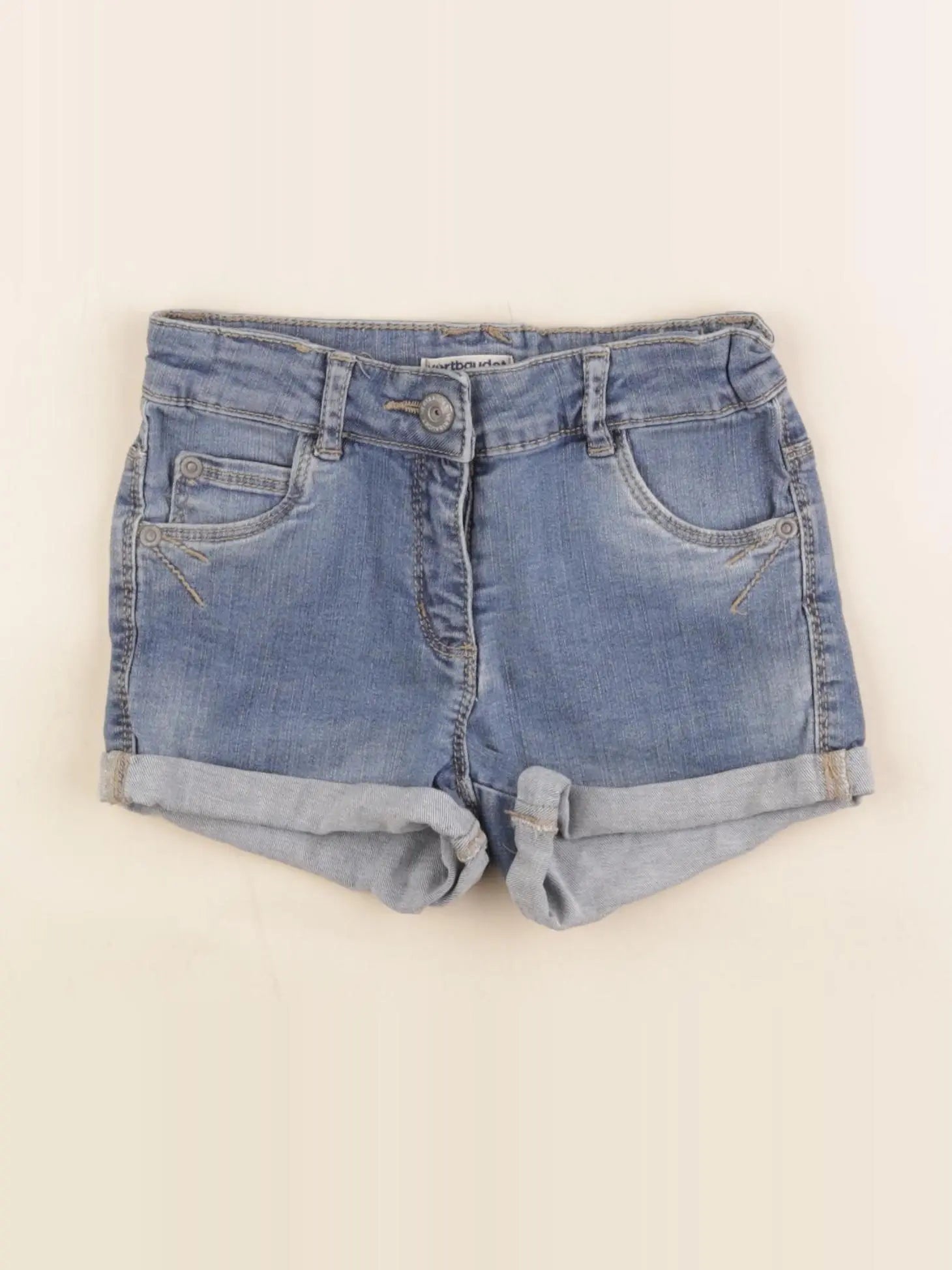 Vertbaudet - short bleu - 4 ans
