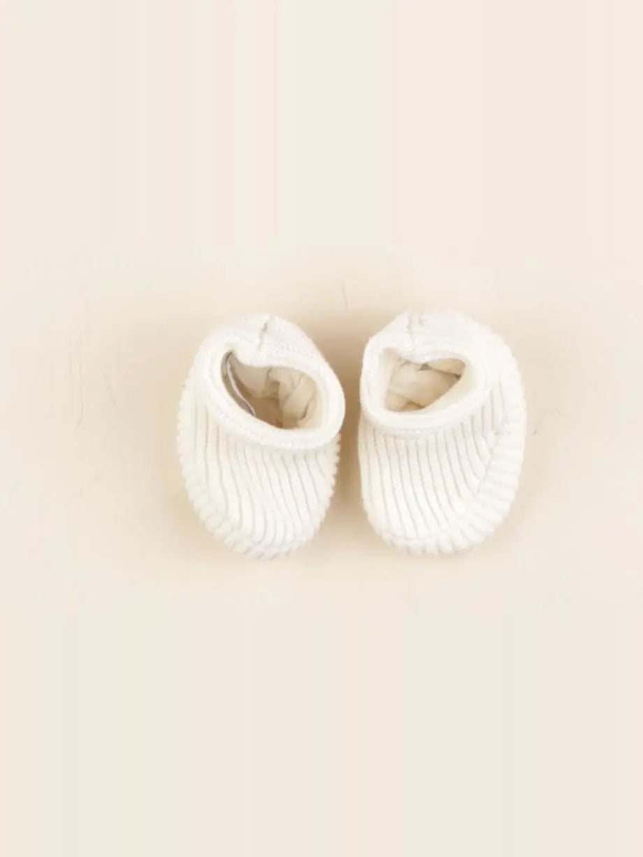 Vertbaudet - chaussons beige - pointure 15