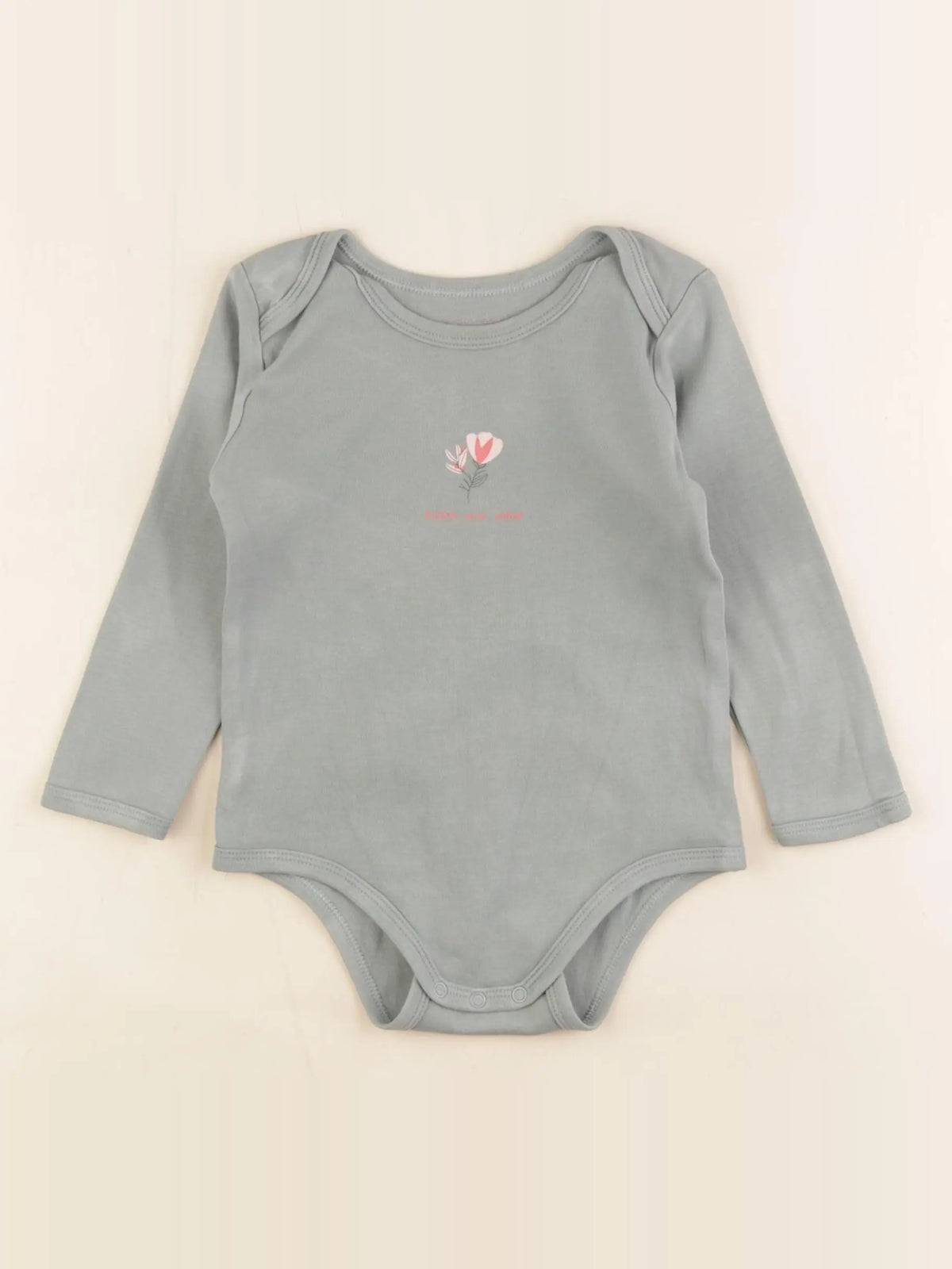 Vertbaudet - body vert - 24 mois