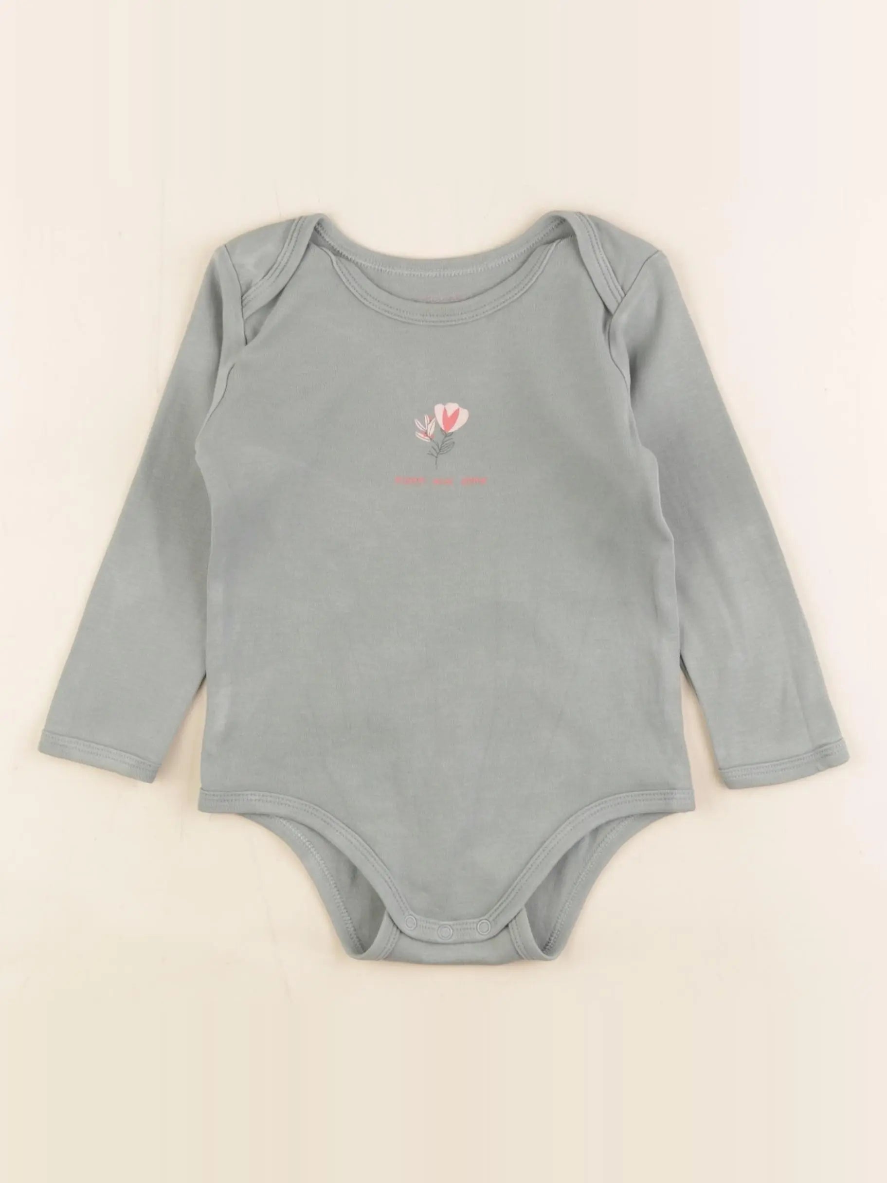 Vertbaudet - body vert - 24 mois