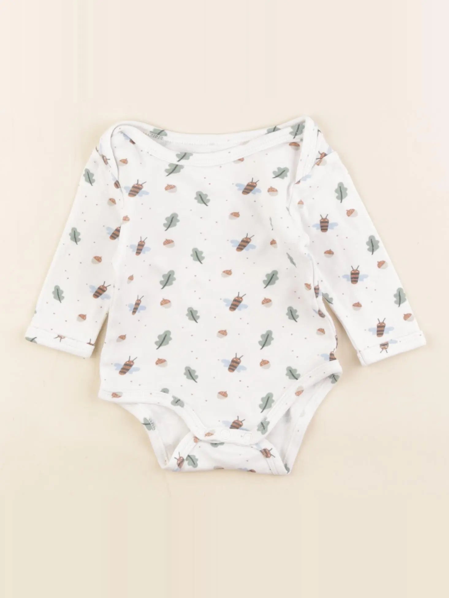 Vertbaudet - body blanc - 3 mois