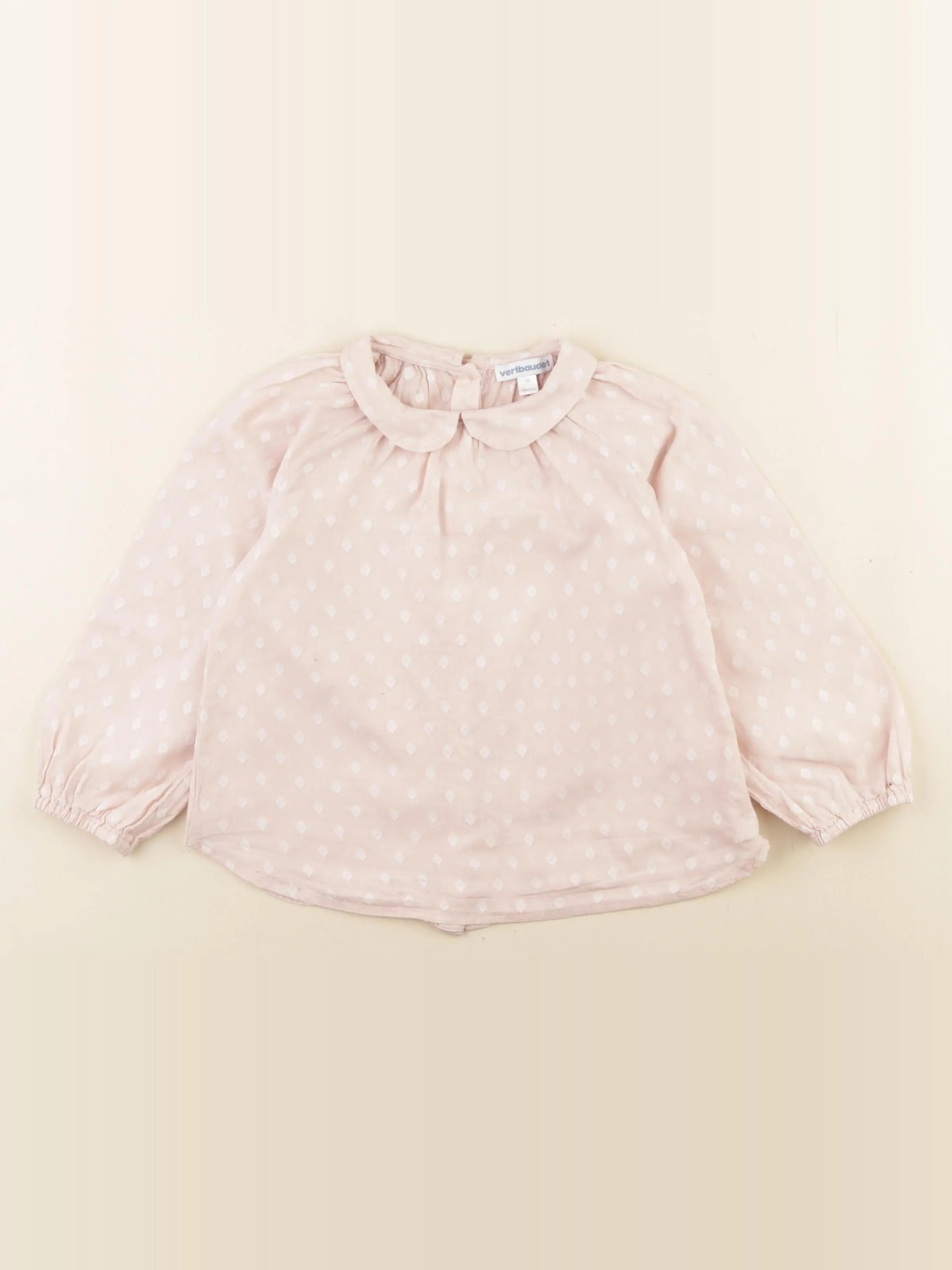 Vertbaudet - blouse rose - 36 mois