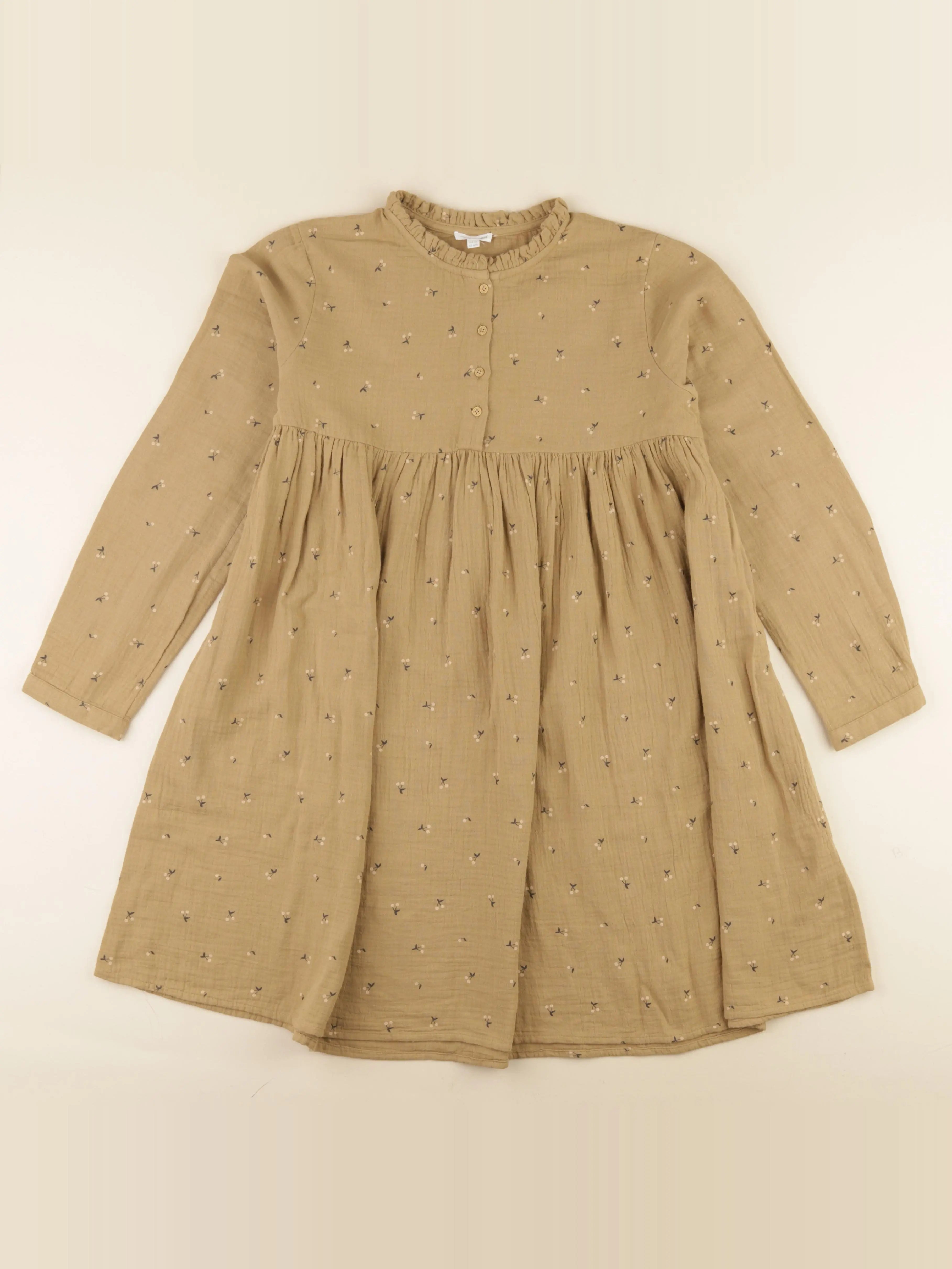 Vertbaudet - robe marron - 12 ans