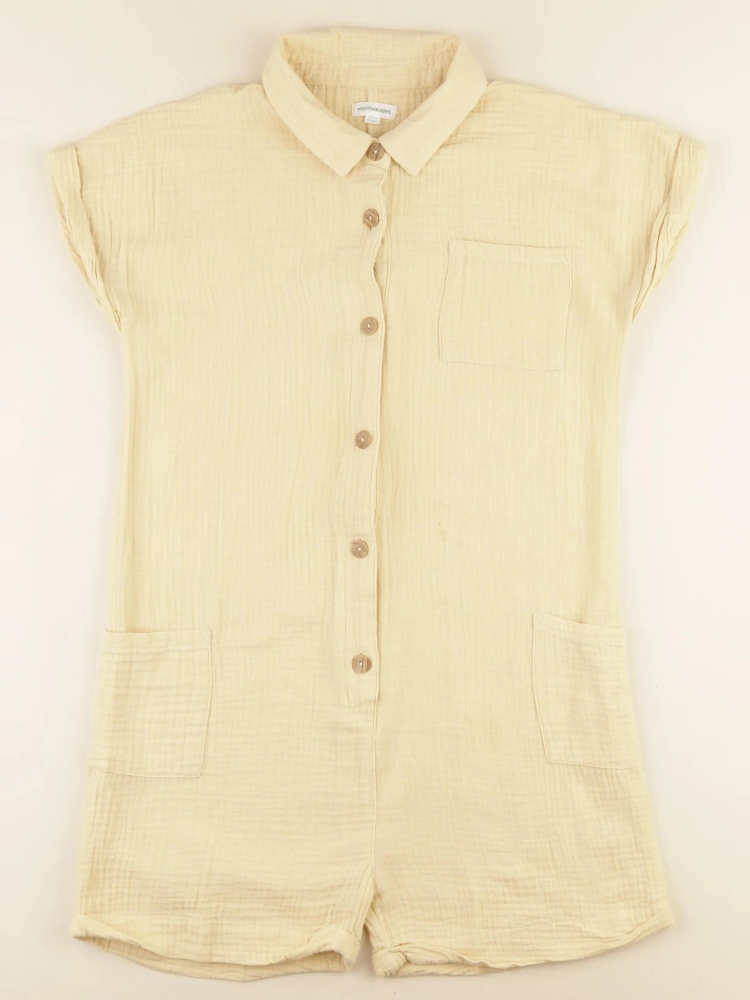 Vertbaudet - combinaison jaune - 12 ans