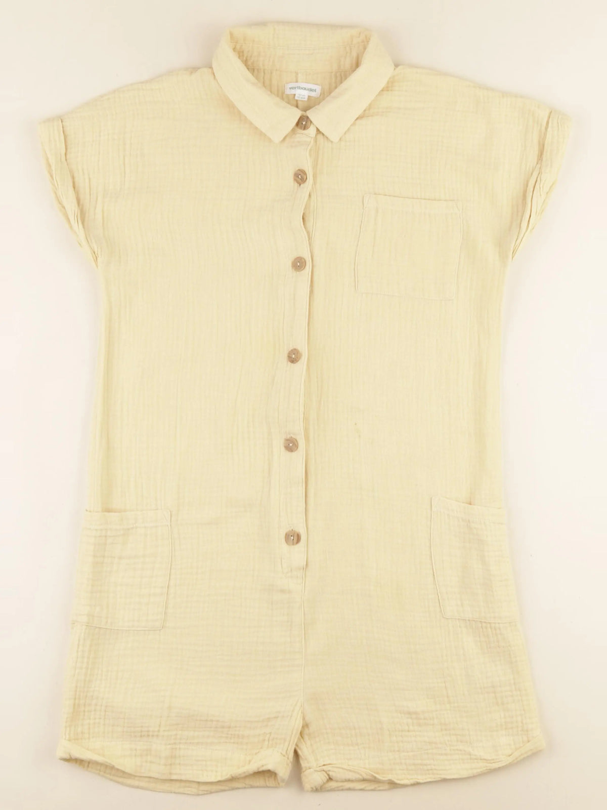 Vertbaudet - combinaison jaune - 12 ans