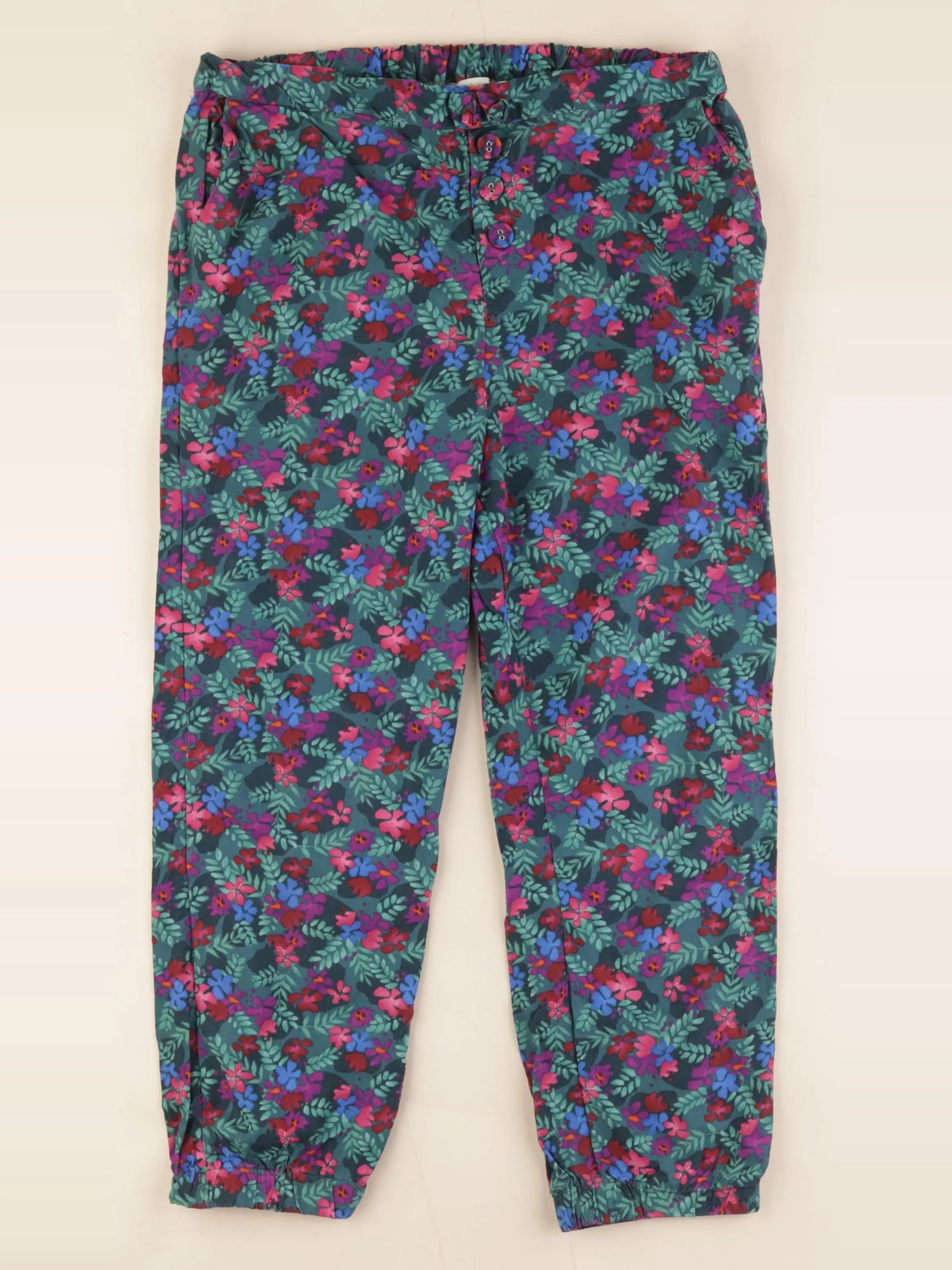 Vertbaudet - pantalon multicolore - 11/12 ans