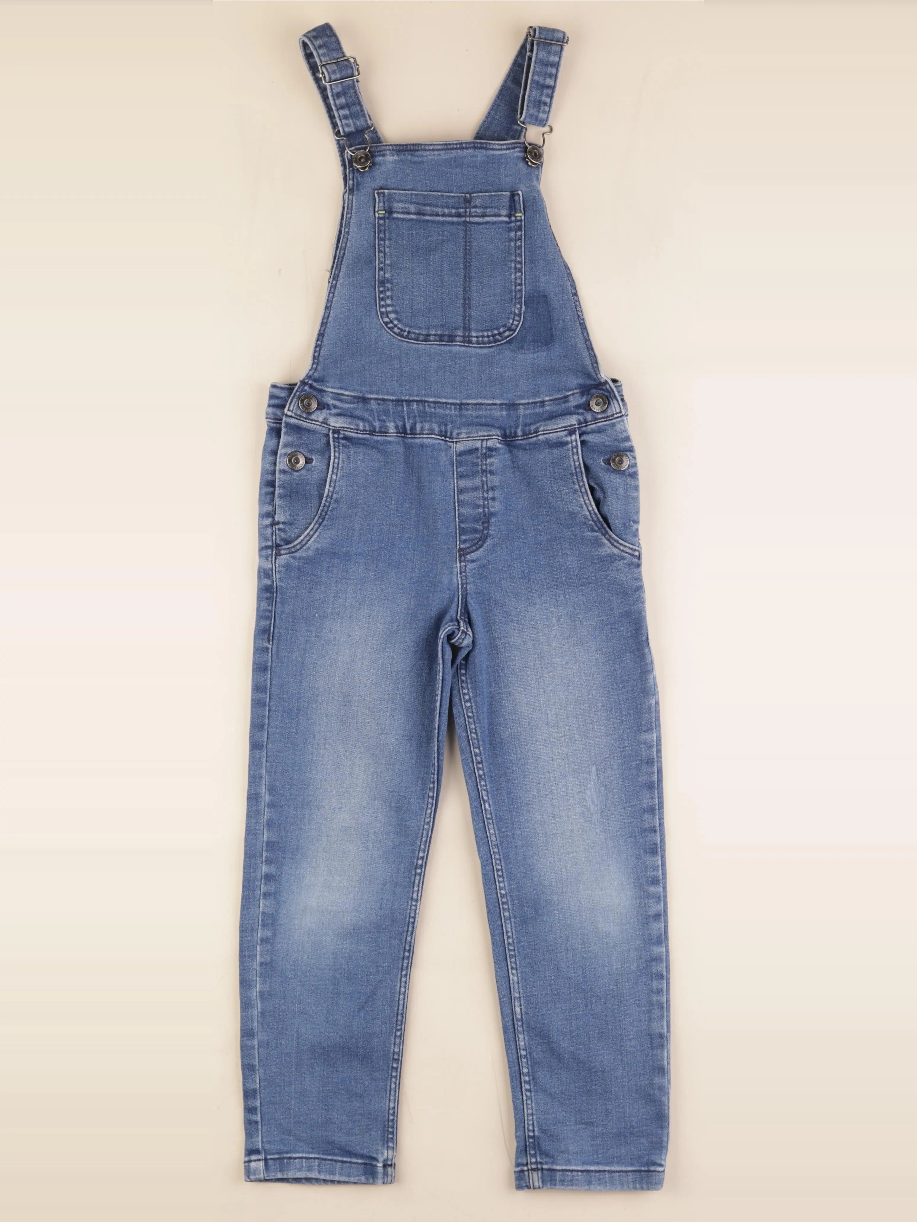 Vertbaudet - salopette bleu - 7 ans