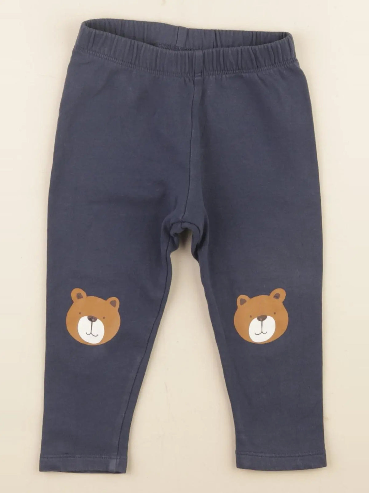 Lindex - legging bleu - 9/12 mois