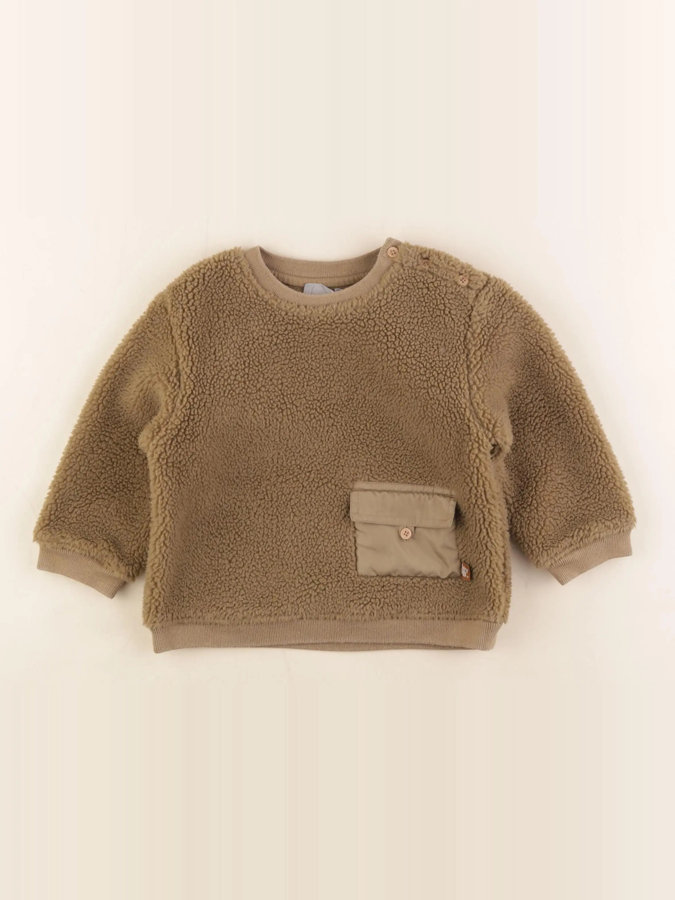 Boutchou - pull vert - 24 mois