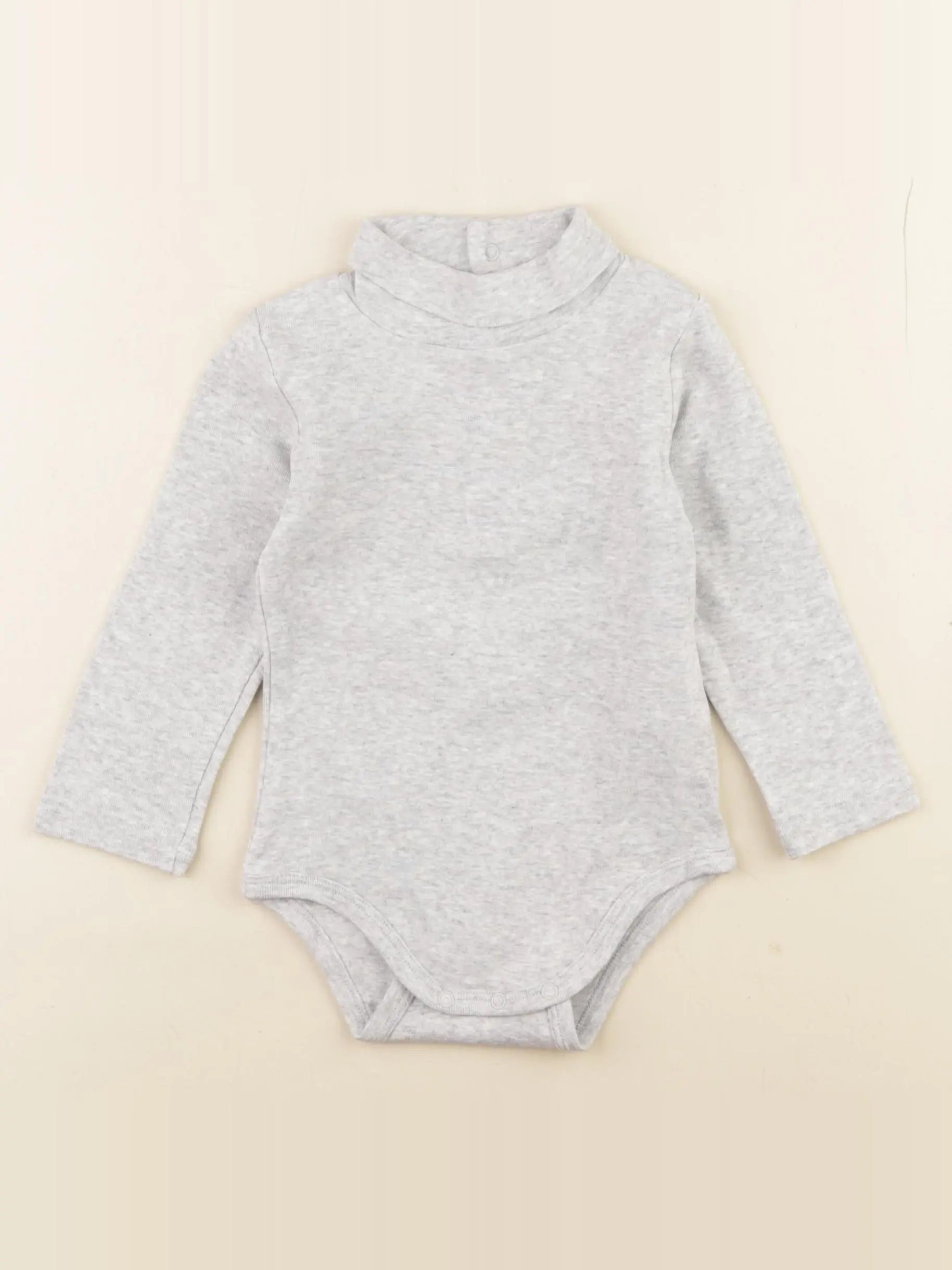 Boutchou - body à col gris - 24 mois