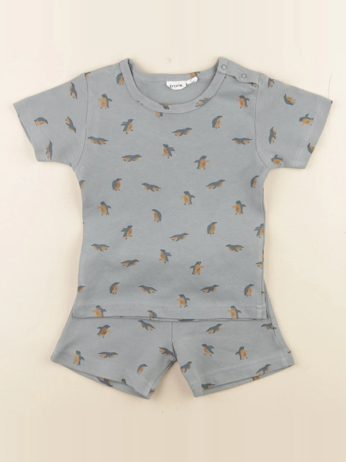 Trixie - pyjama coton bleu - 2 ans