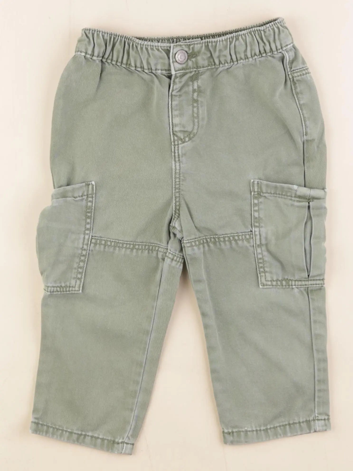 Tape à l'oeil - pantalon vert - 24 mois