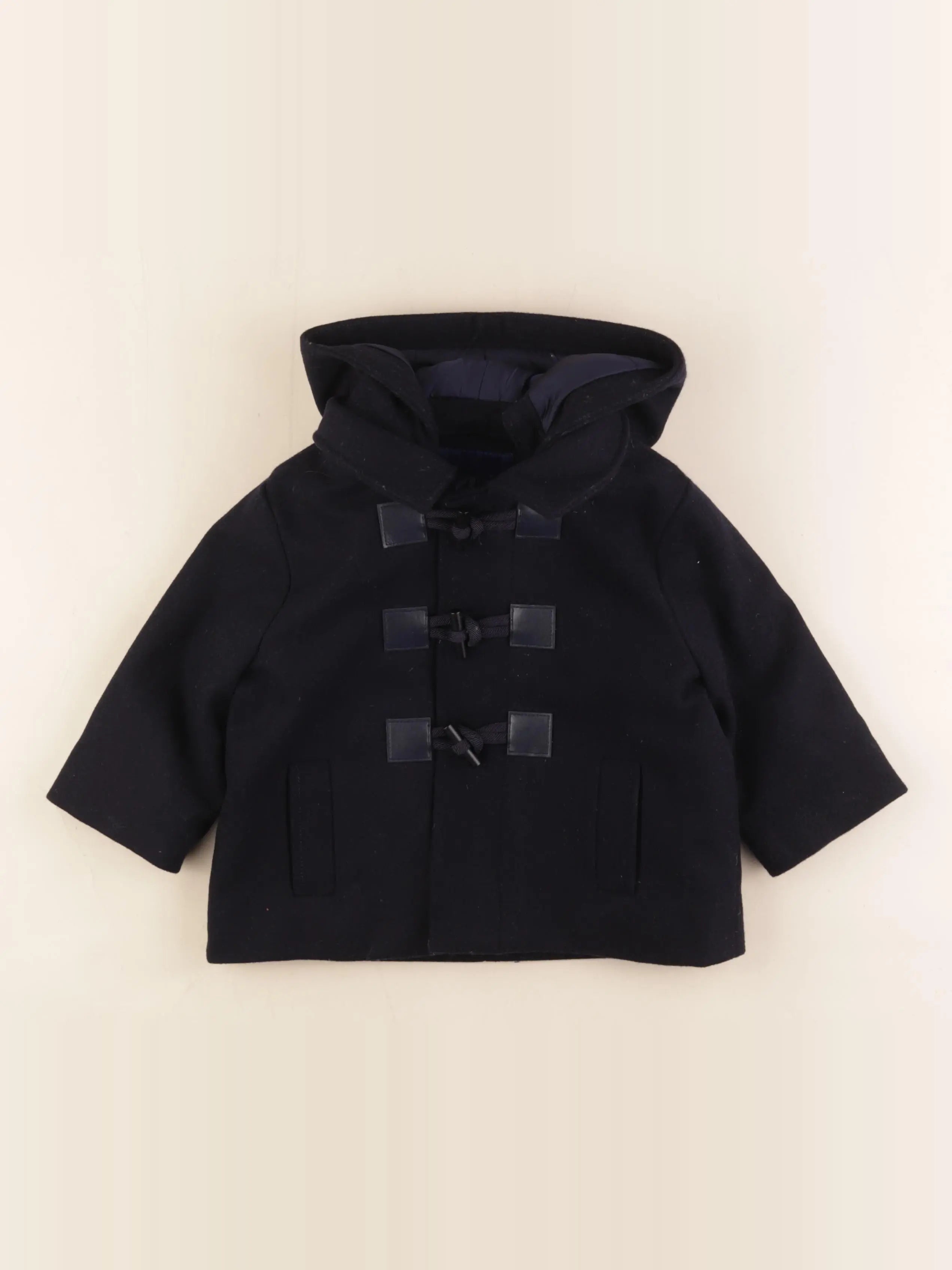 Jacadi - manteau bleu - 18 mois
