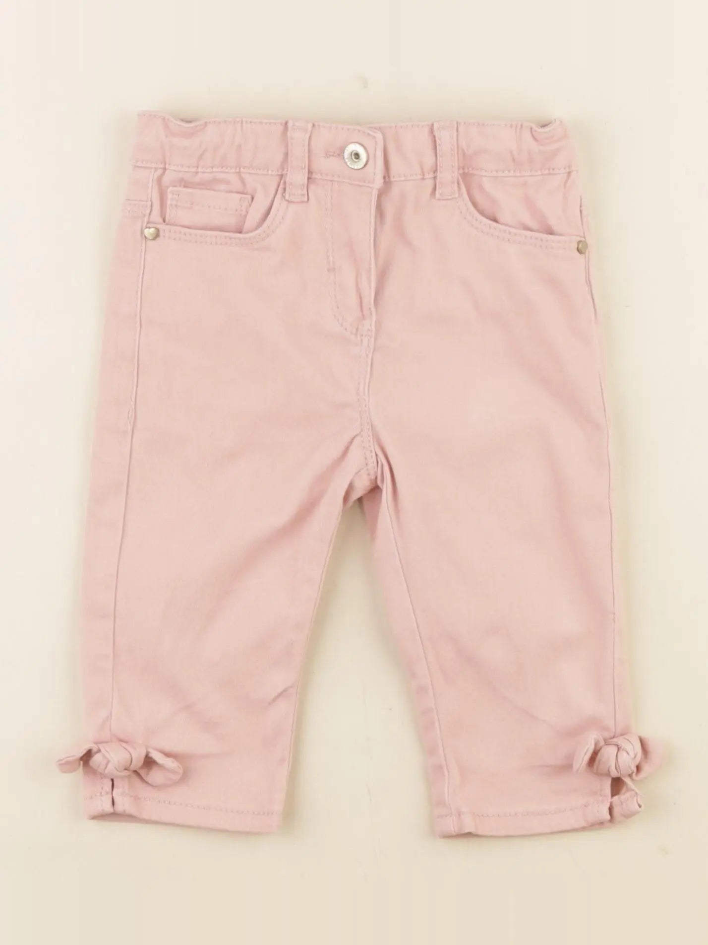 Vertbaudet - pantacourt rose - 2 ans