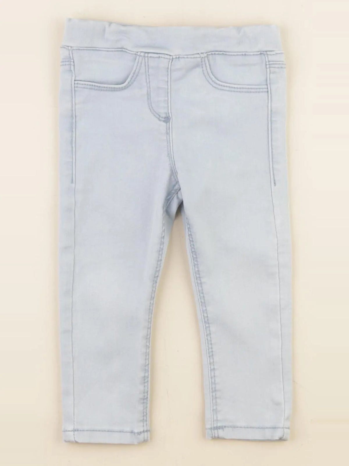 Vertbaudet - jegging bleu - 2 ans