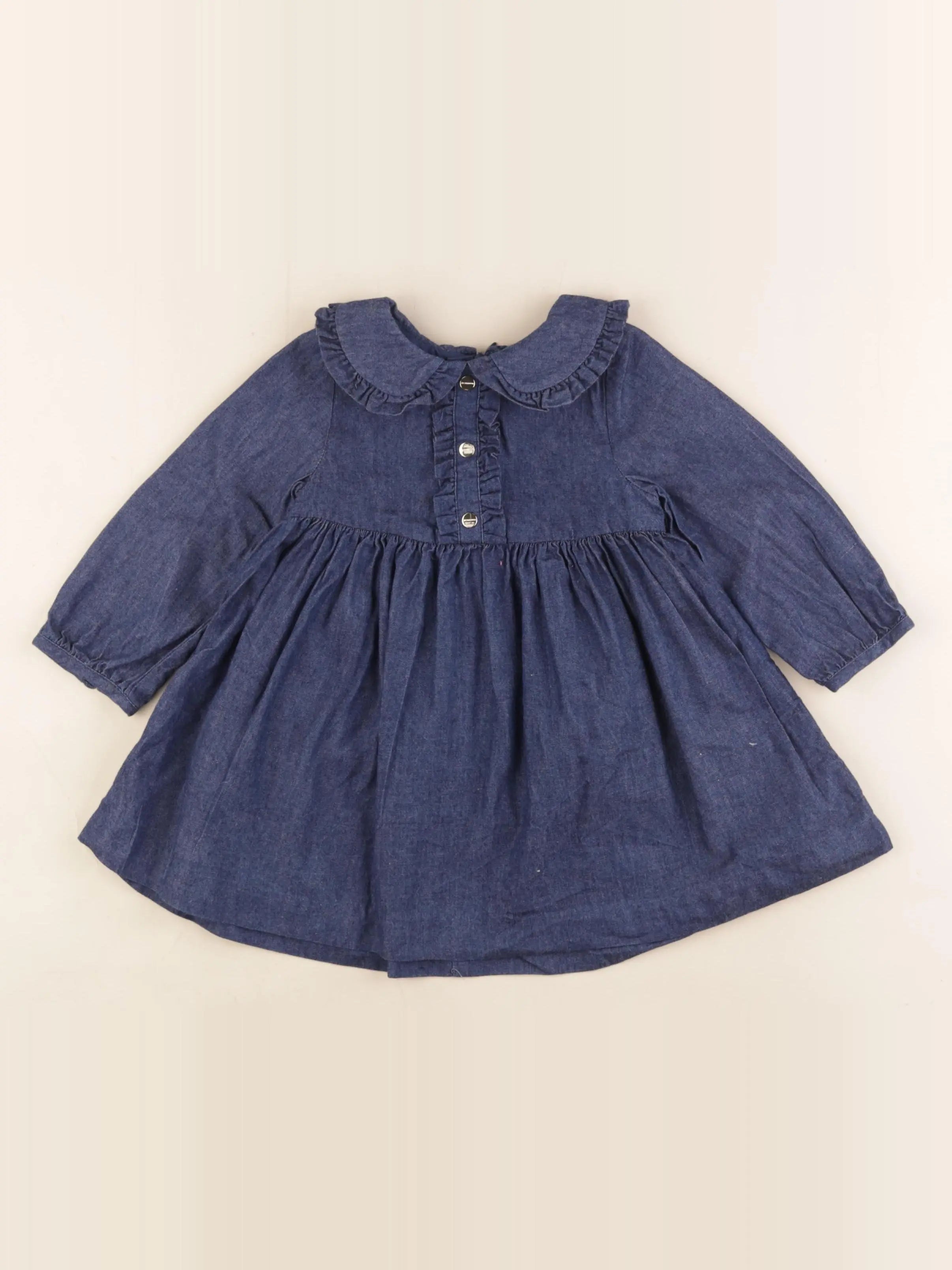 Jacadi - robe bleu - 18 mois