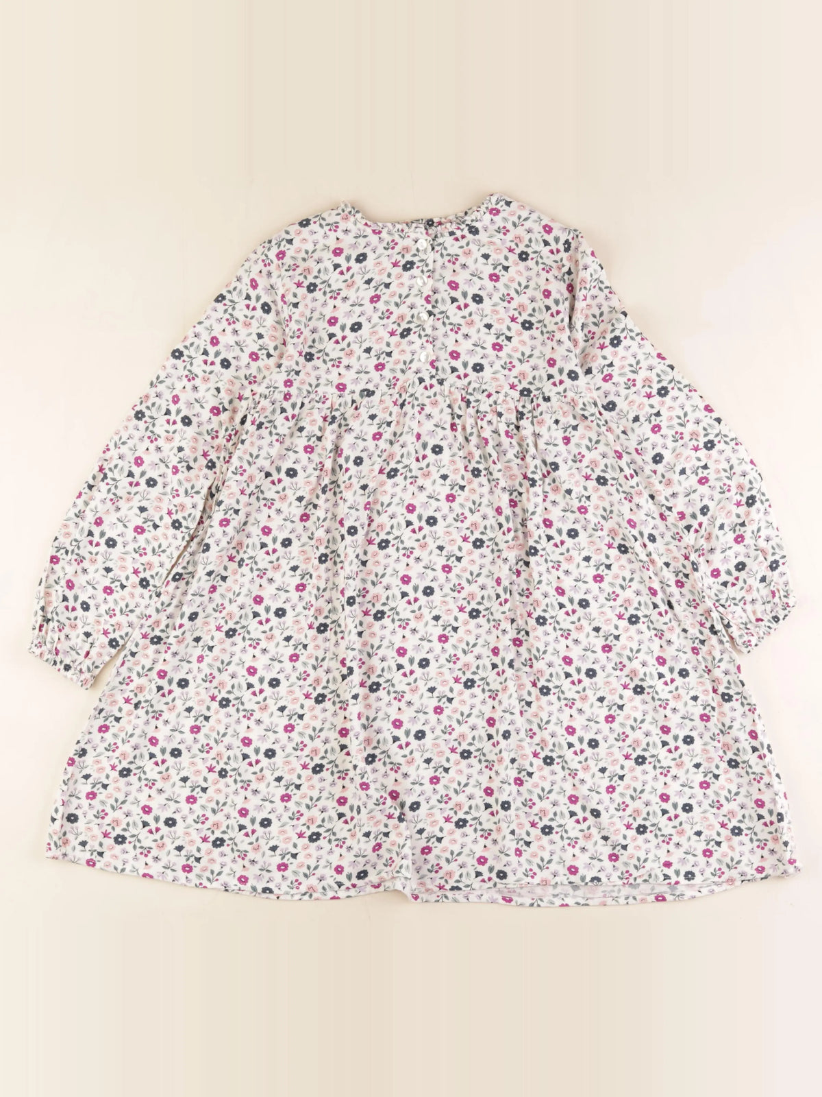 Vertbaudet - robe multicolore - 8 ans