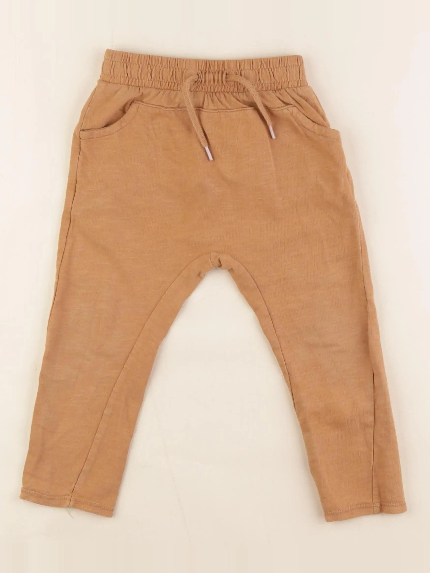 Vertbaudet - sarouel marron - 24 mois