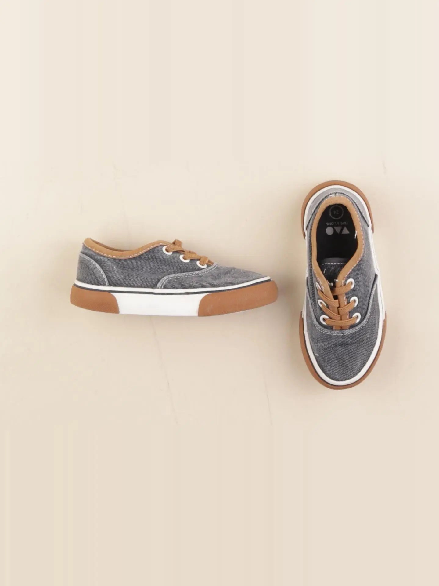 Tape à l'oeil - tennis élastiqué bleu - pointure 24