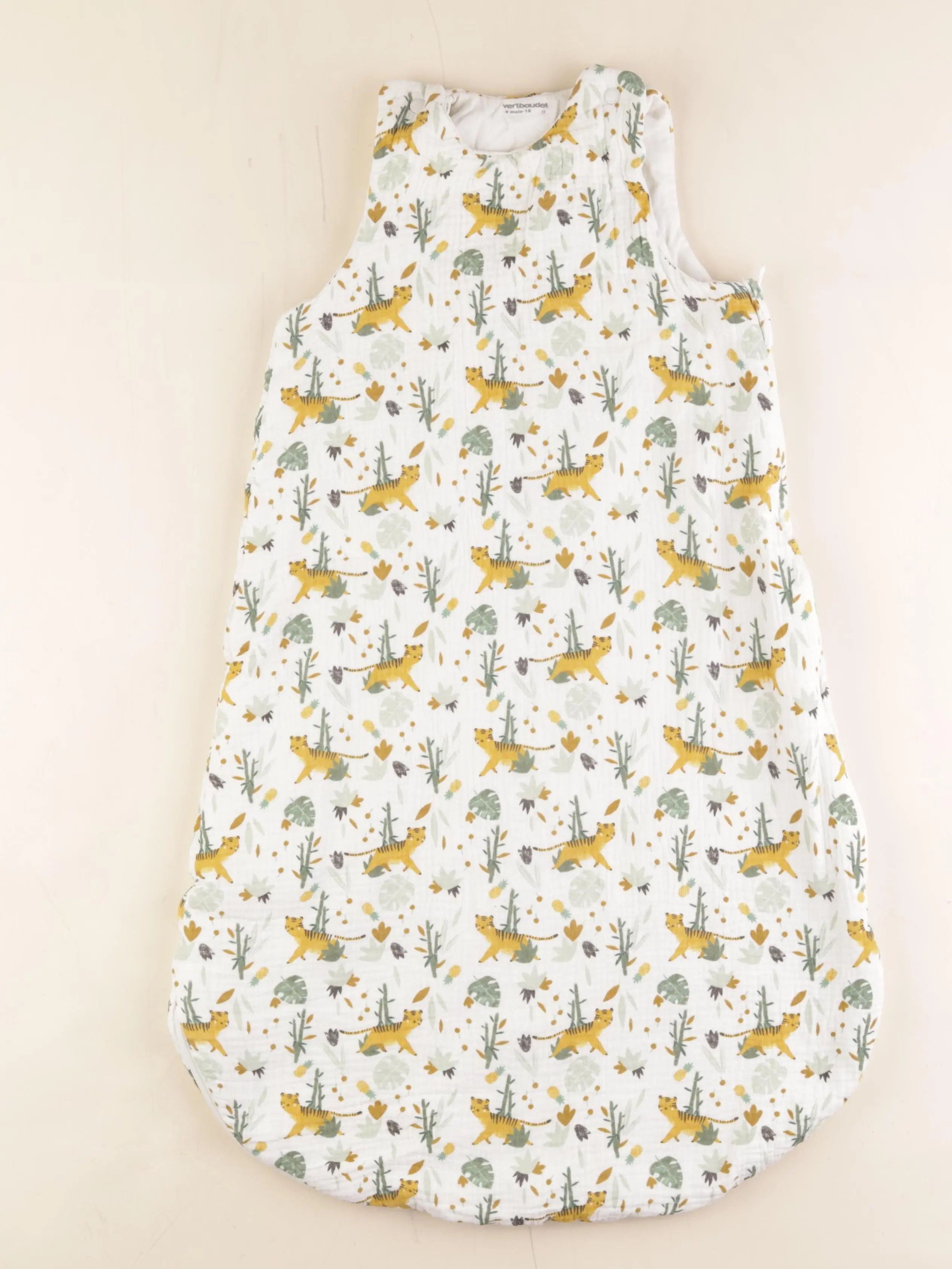 Vertbaudet - gigoteuse TOG 2,5 blanc - 6/18 mois