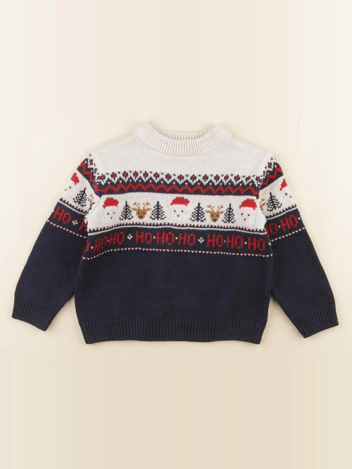 Vertbaudet - pull bleu - 4 ans