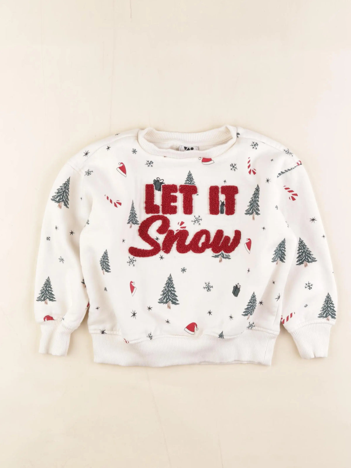 Tape à l'oeil - sweat blanc - 3 ans