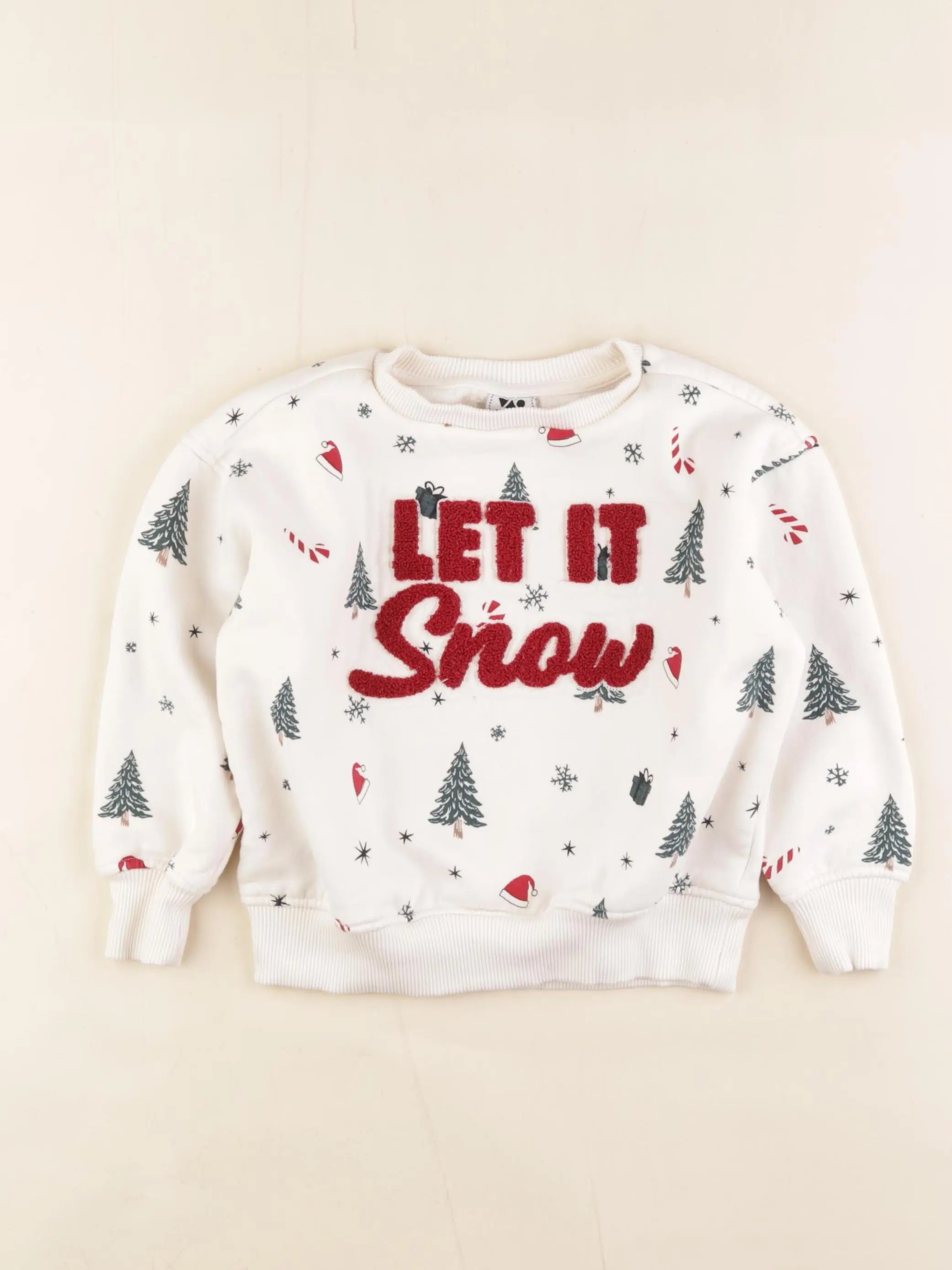 Tape à l'oeil - sweat blanc - 3 ans