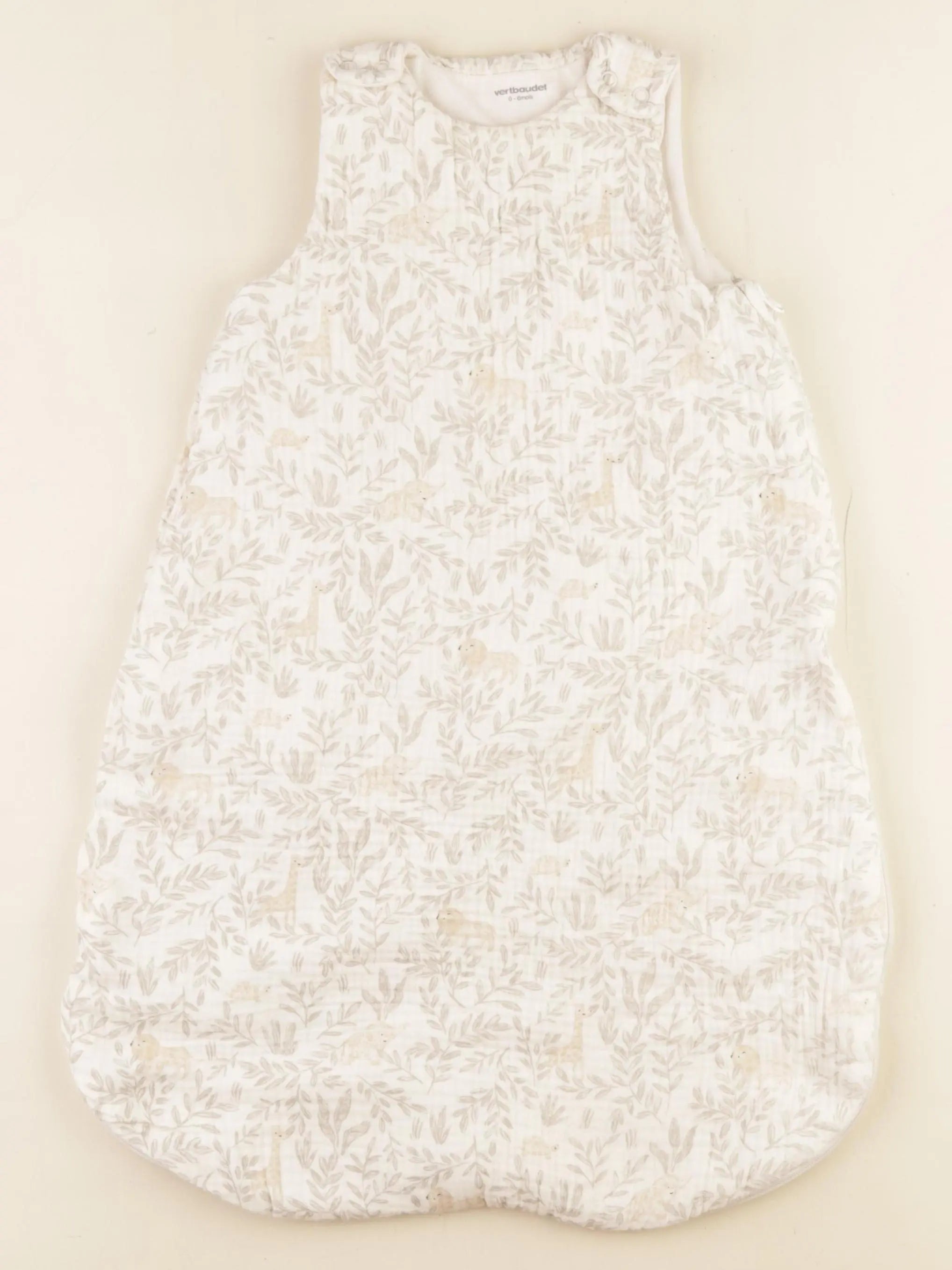 Vertbaudet - gigoteuse TOG 2,5 beige - 0/6 mois