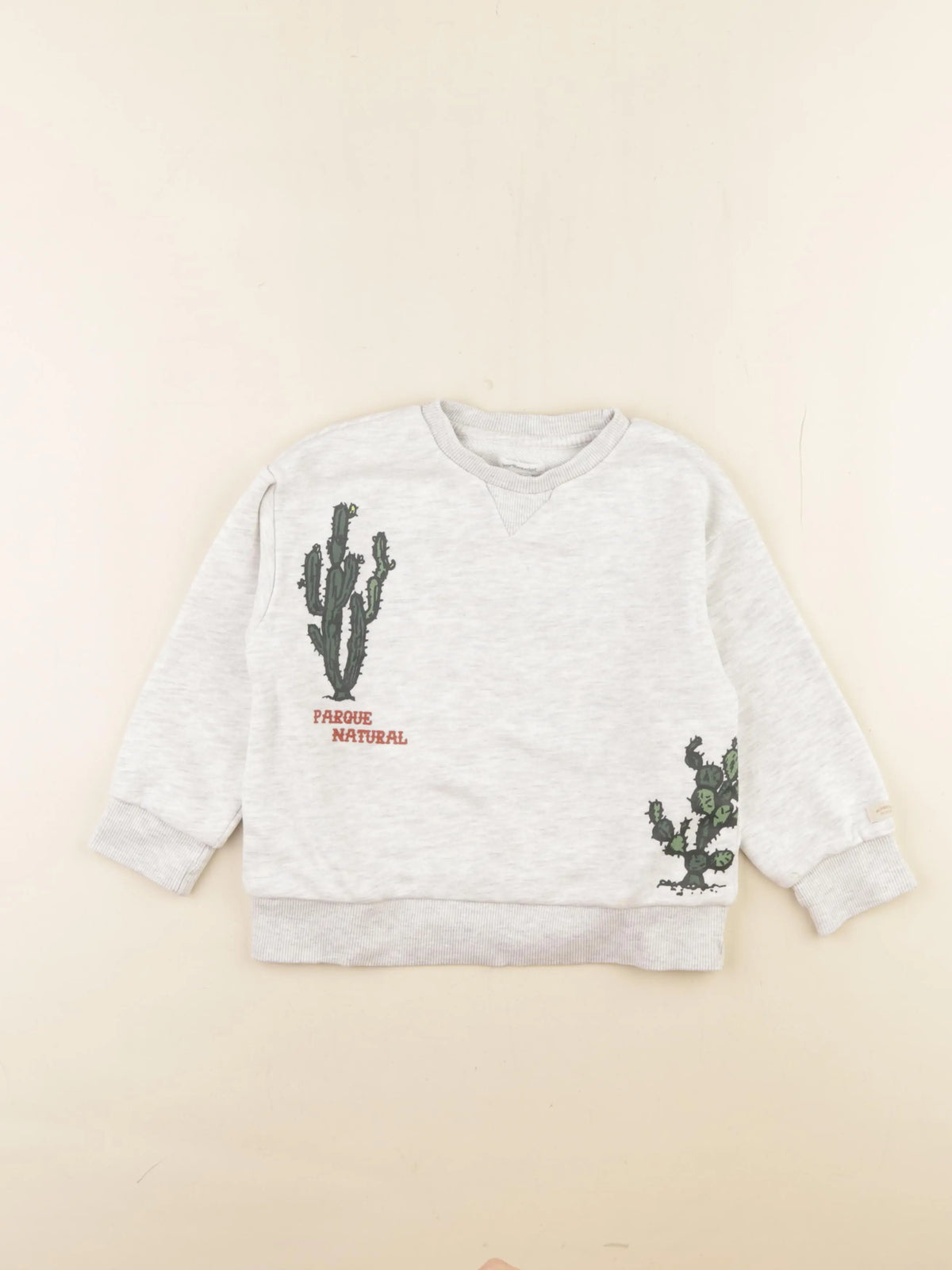 Vertbaudet - sweat gris - 4 ans