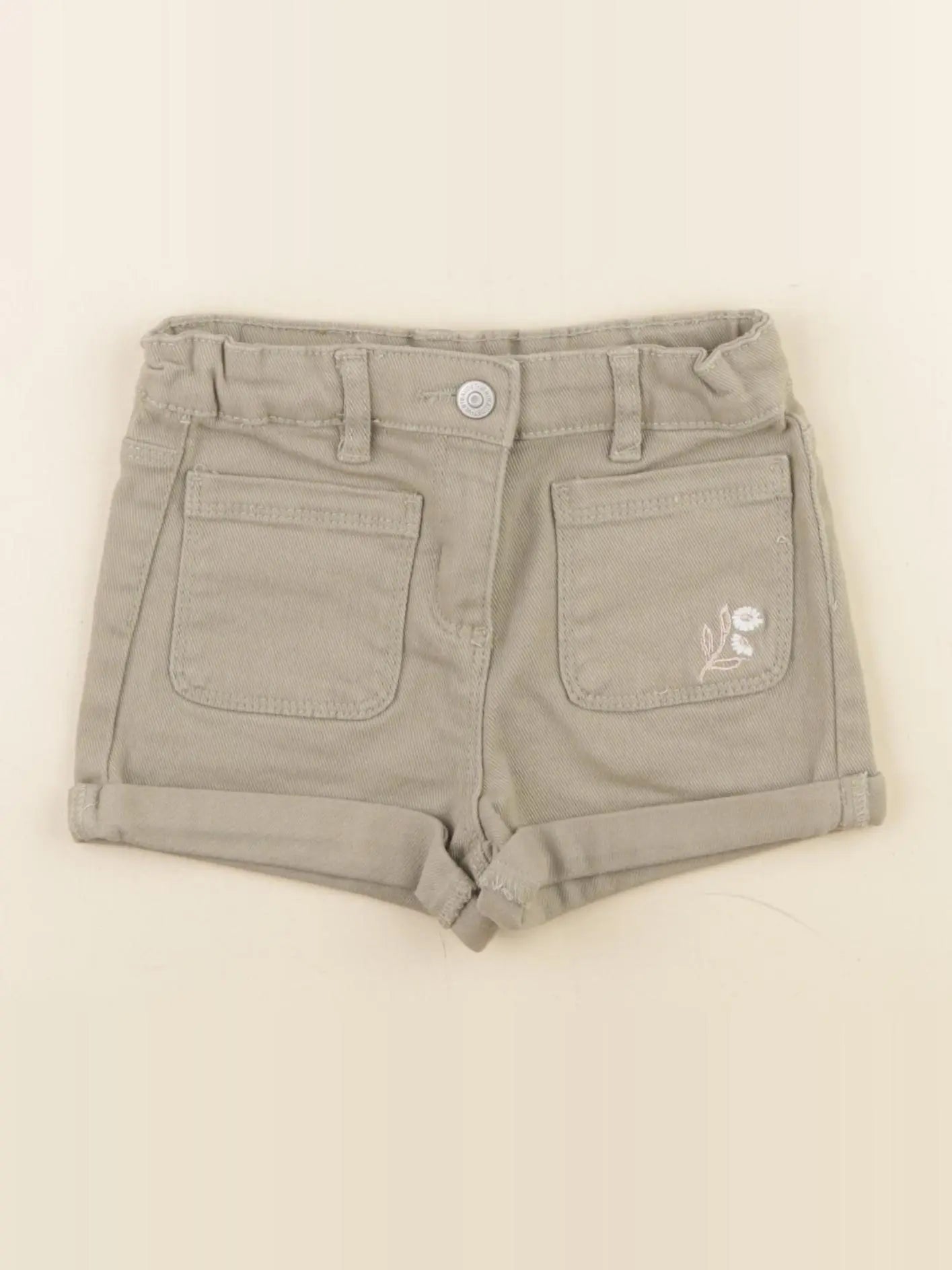 Vertbaudet - short vert - 5 ans