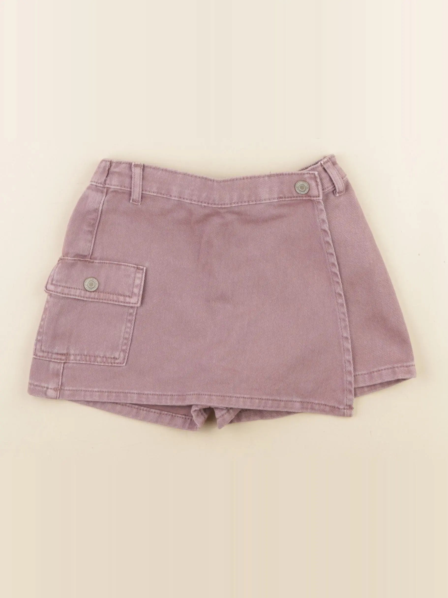 Vertbaudet - jupe short rose - 7 ans