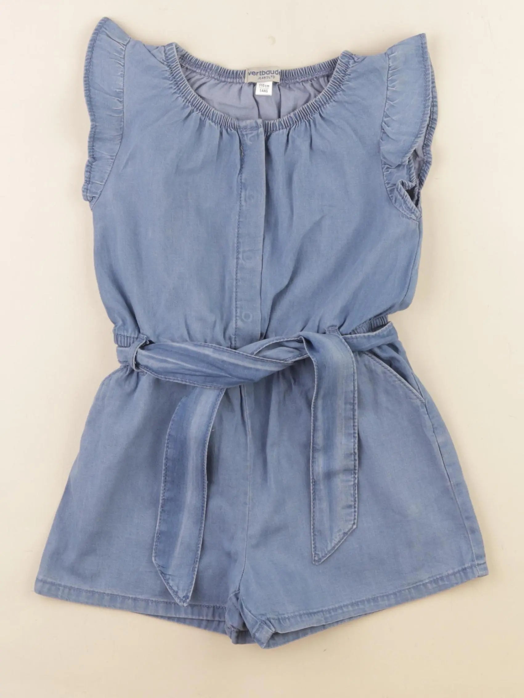 Vertbaudet - combinaison bleu - 5 ans