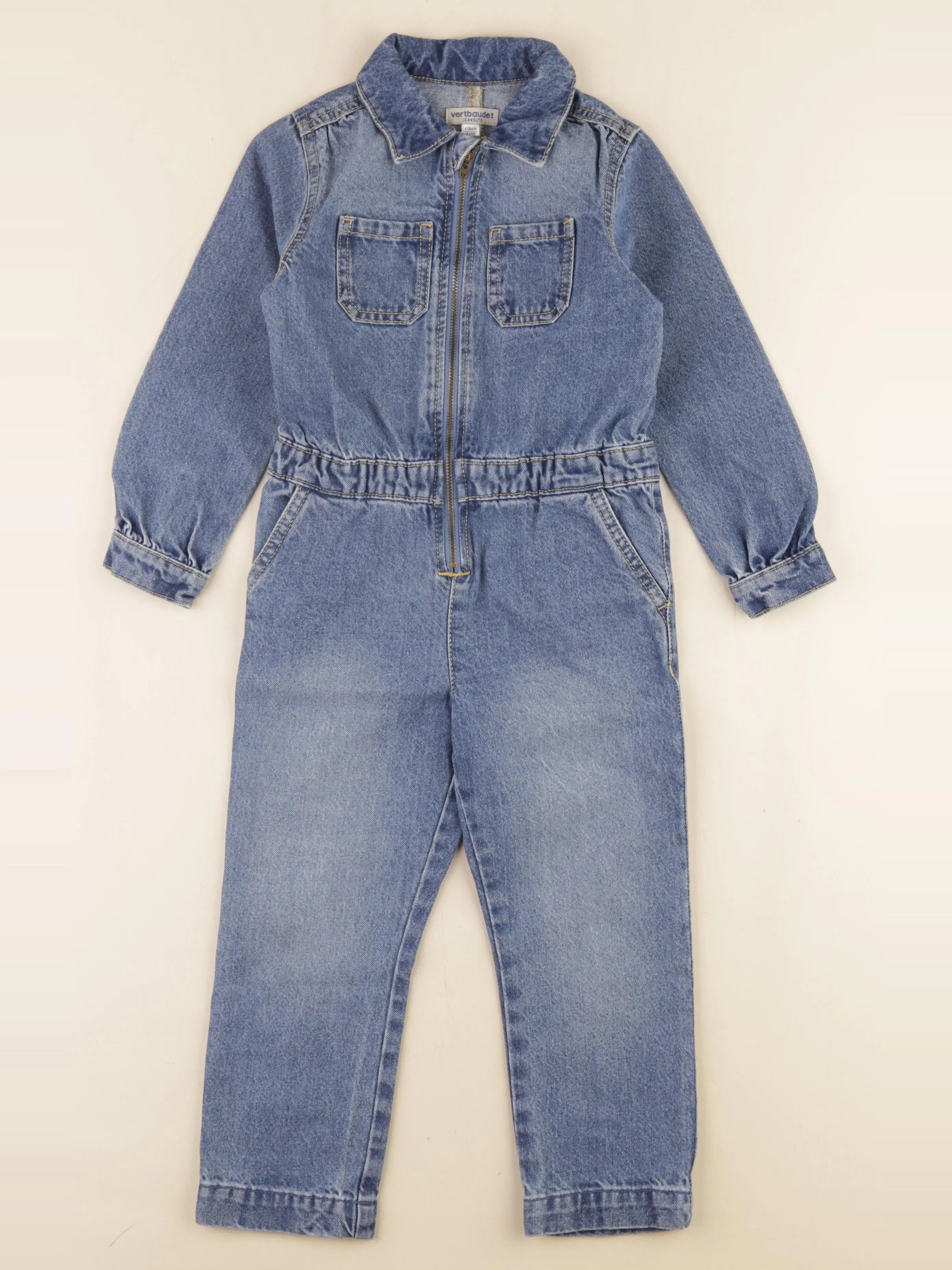 Vertbaudet - combinaison bleu - 5 ans