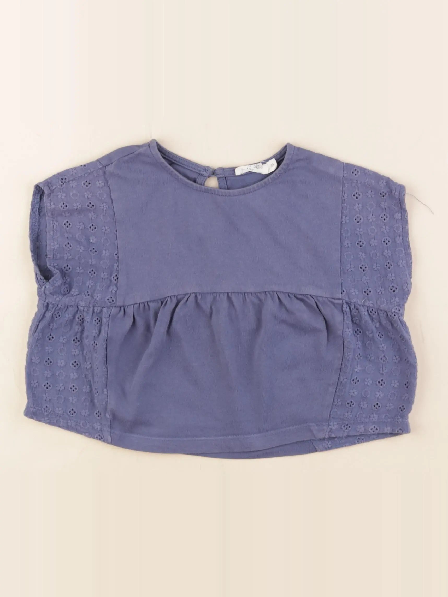 Eden & Victor - tee-shirt bleu - 2 ans