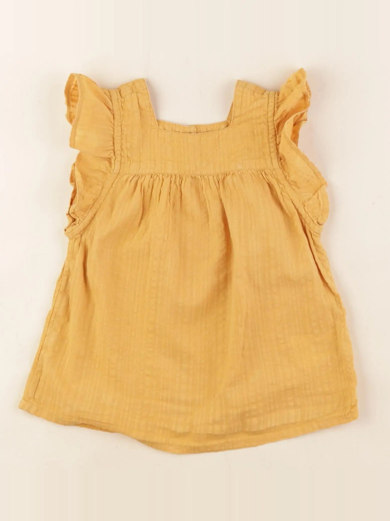 Little Cigogne - blouse jaune - 2 ans
