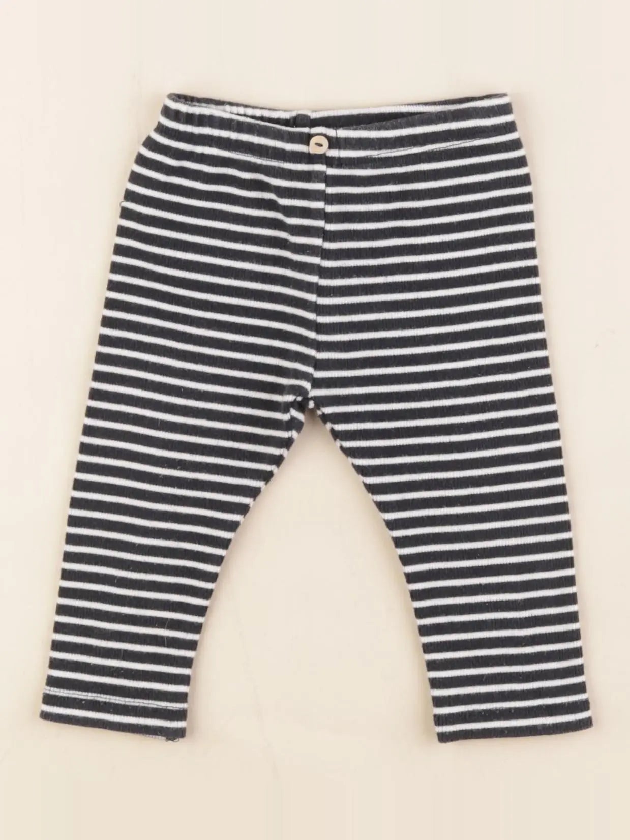 Zara - legging bleu - 3/6 mois