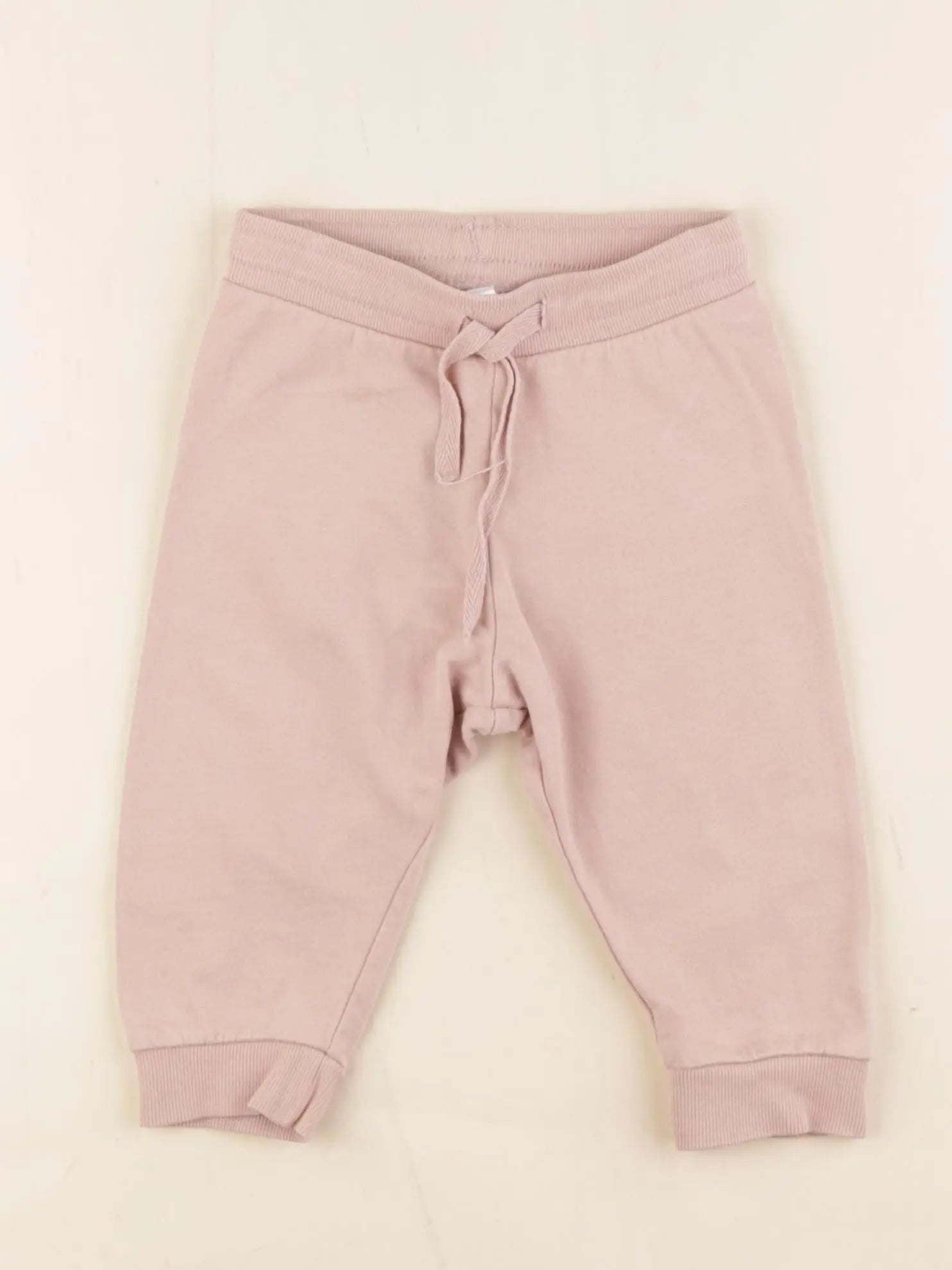 H&M - jogging rose - 6/9 mois