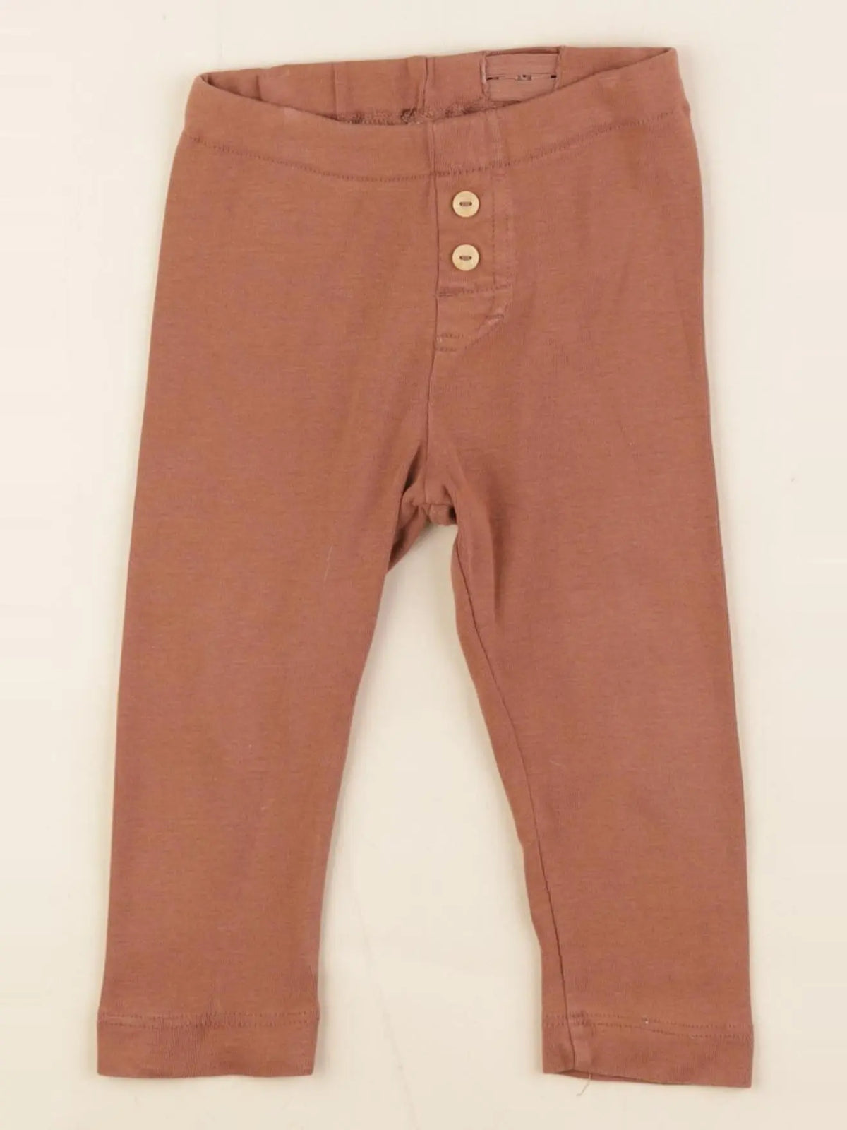H&M - legging marron - 9/12 mois
