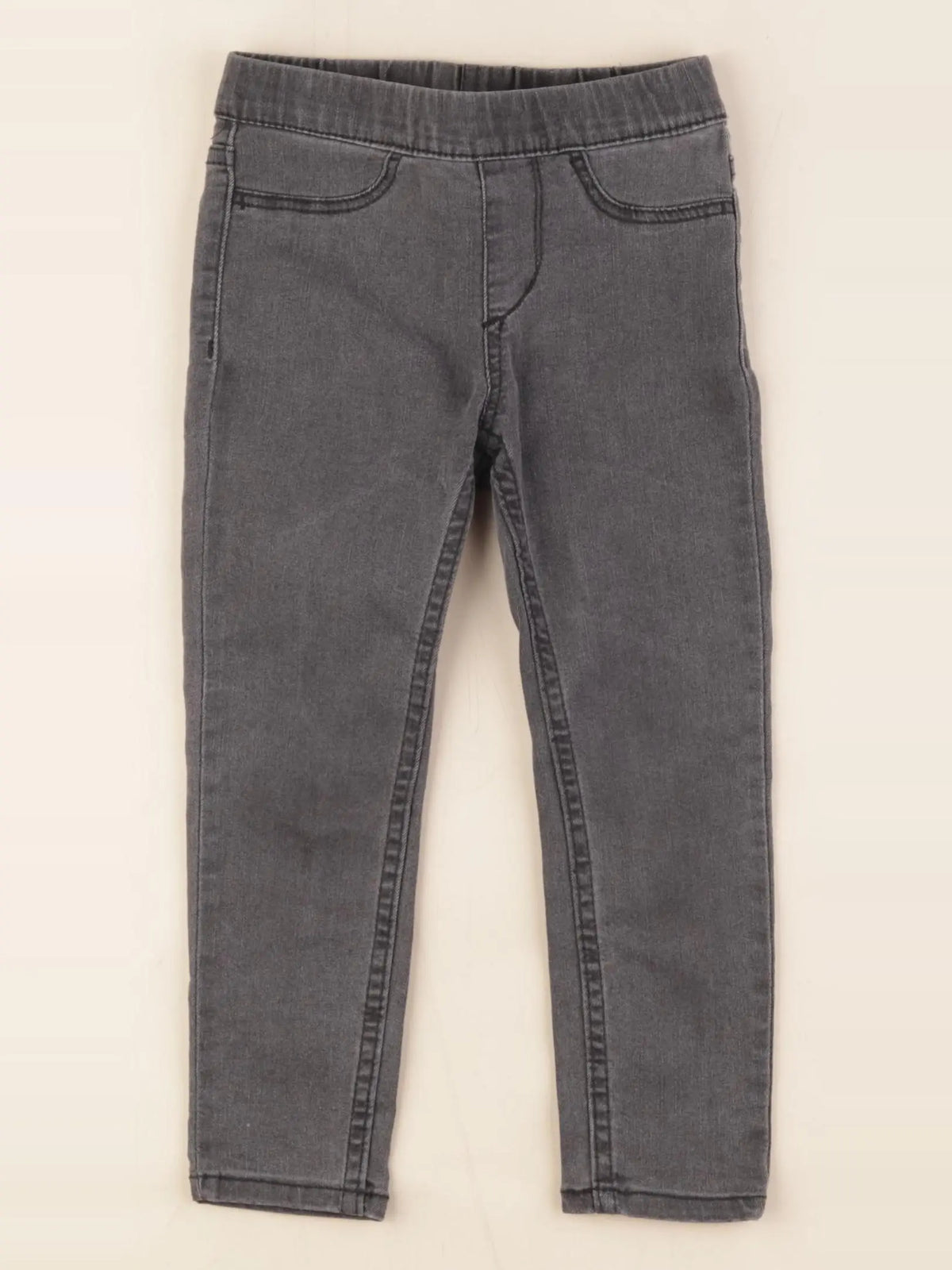 H&M - jegging gris - 18 mois à 2 ans
