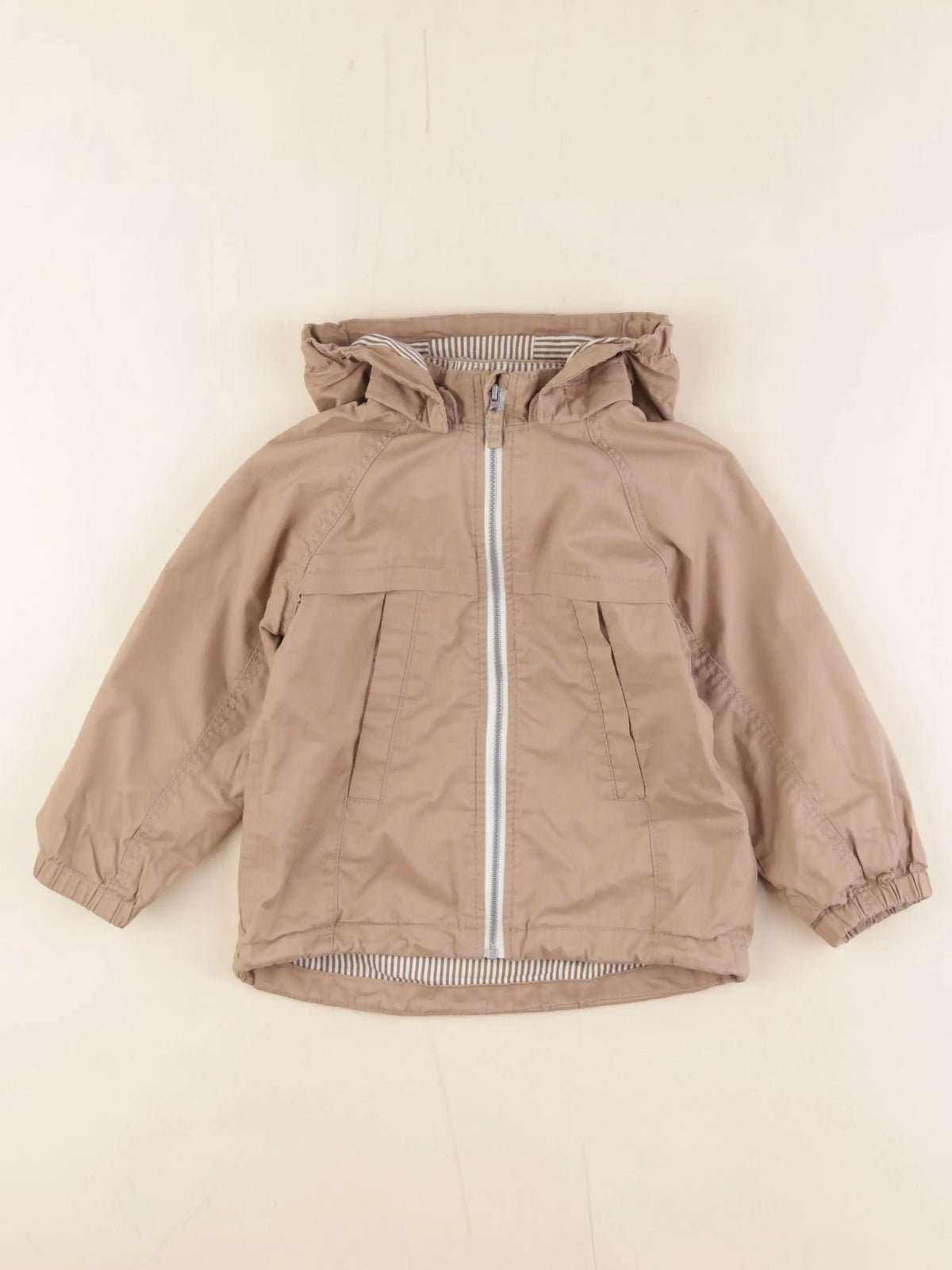 H&M - coupe-vent marron - 18 mois à 2 ans