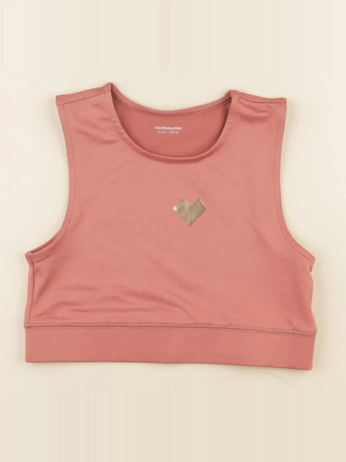 Vertbaudet - débardeur rose - 12 ans
