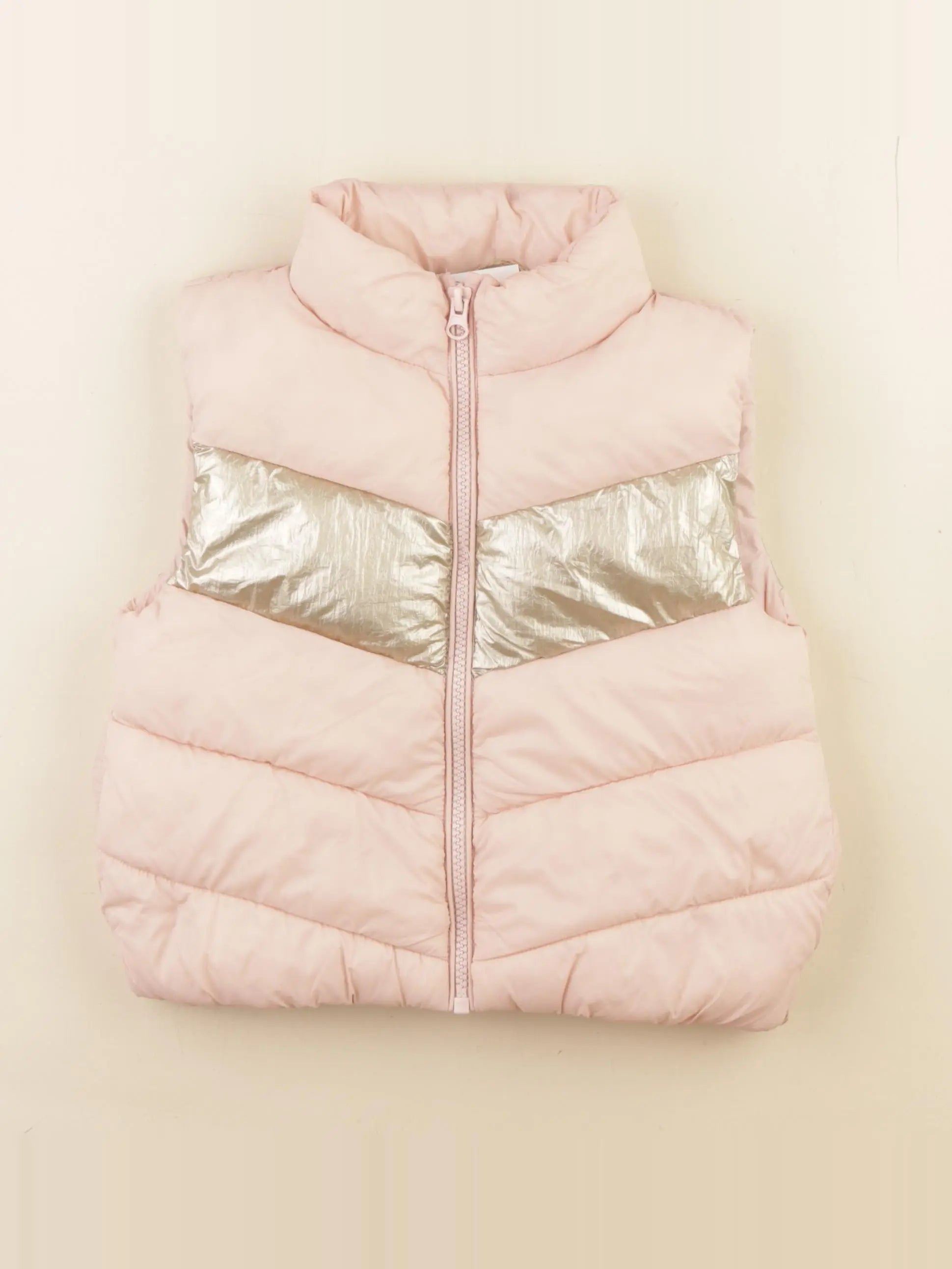 Vertbaudet - doudoune rose - 4 ans