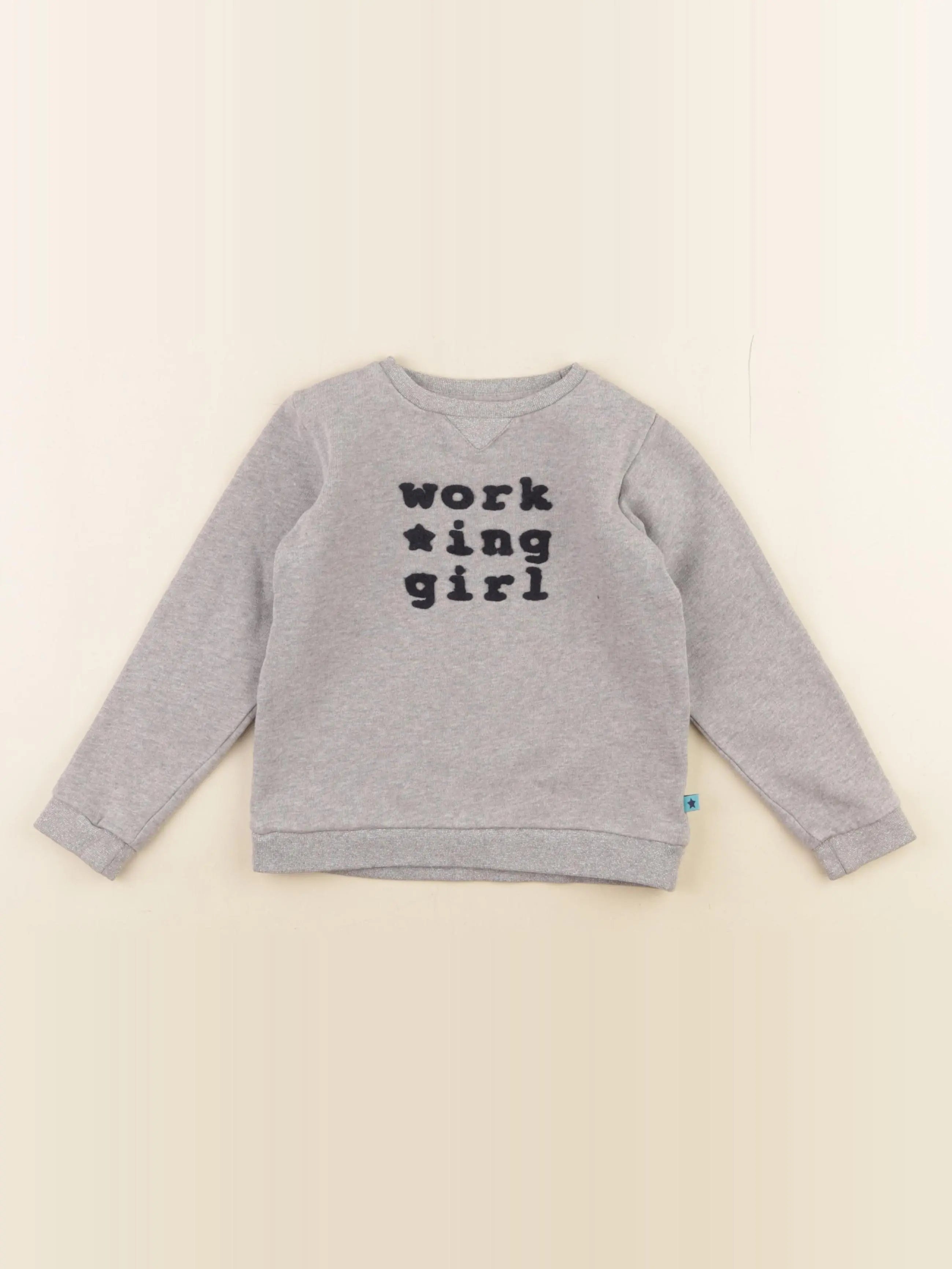 Arsène et les pipelettes - sweat gris - 5 ans