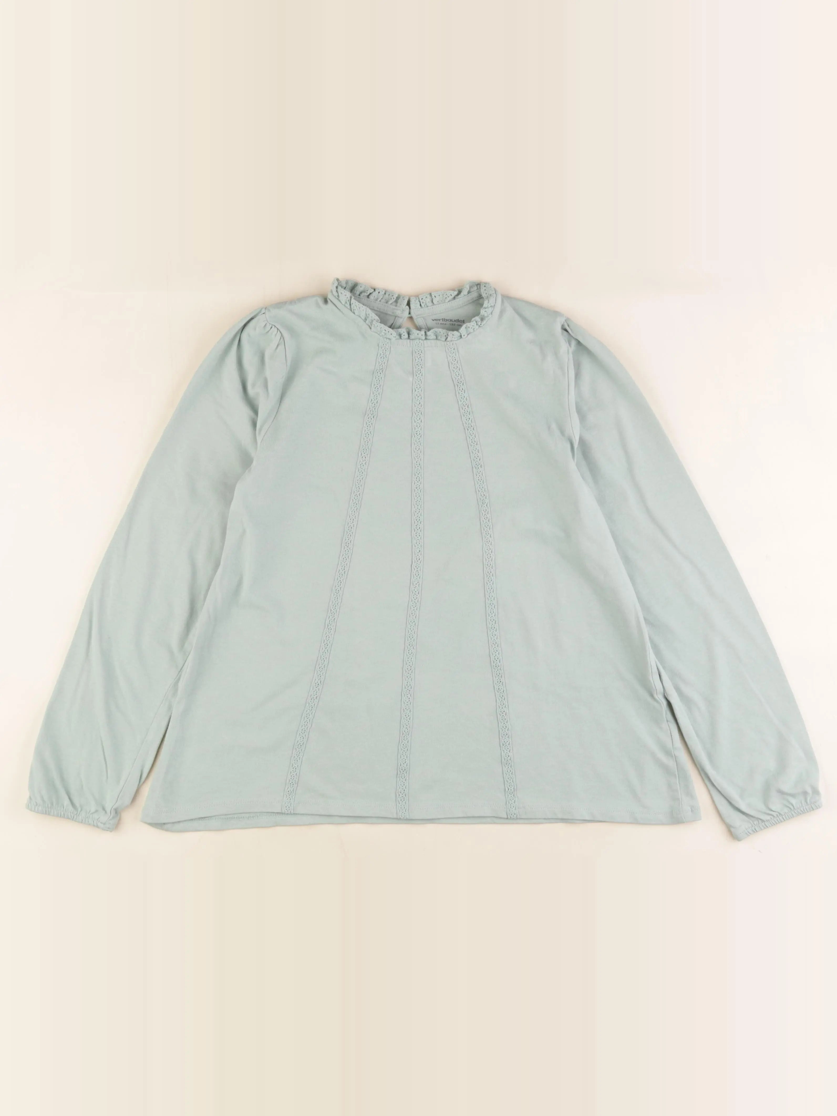 Vertbaudet - tee-shirt vert - 12 ans