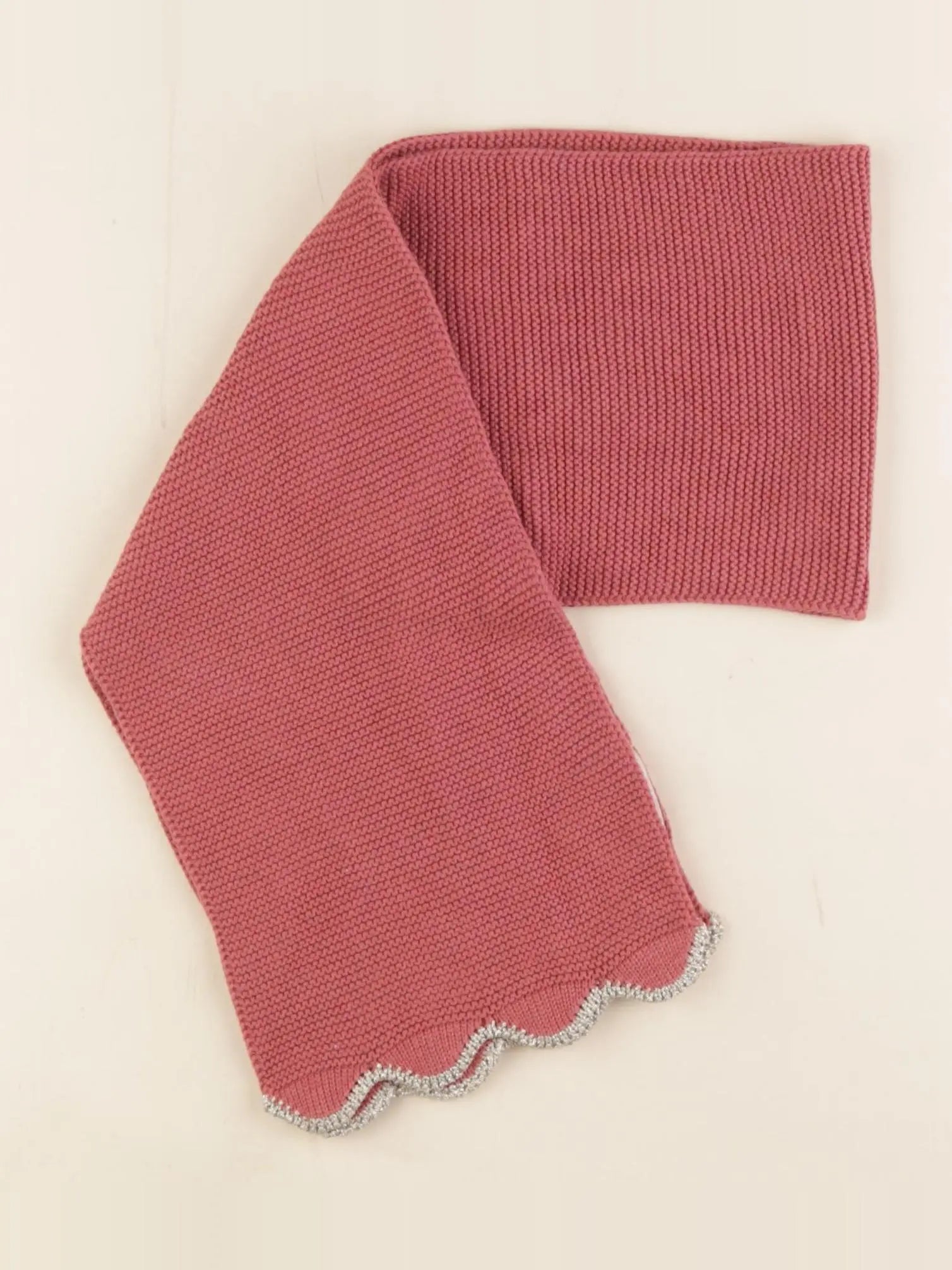 Vertbaudet - écharpe rose - 8/10 ans